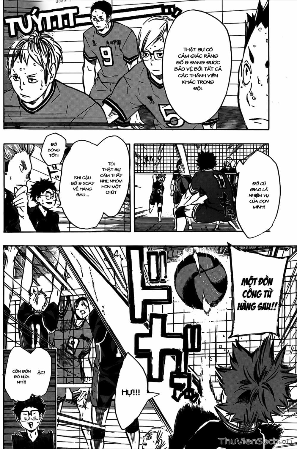 Truyện Tranh Vua Bóng Chuyền Haikyuu trang 6