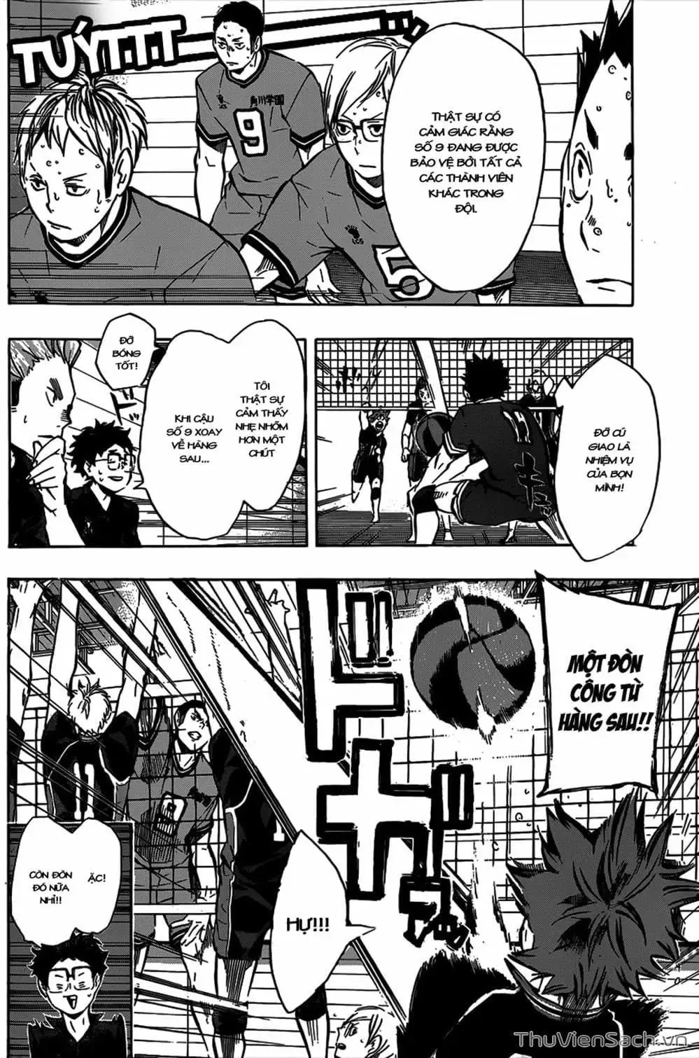 Truyện Tranh Vua Bóng Chuyền Haikyuu trang 6