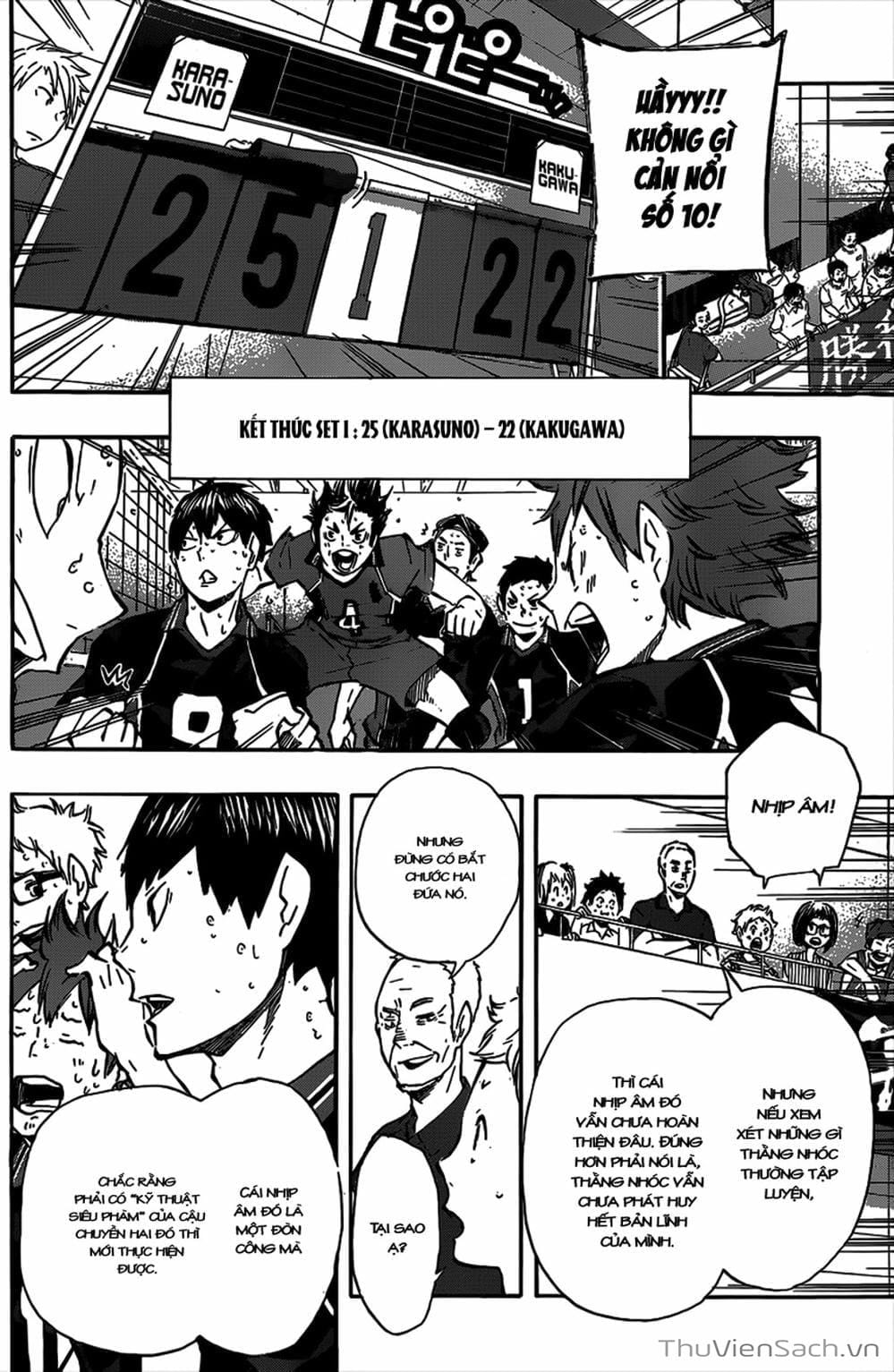 Truyện Tranh Vua Bóng Chuyền Haikyuu trang 6