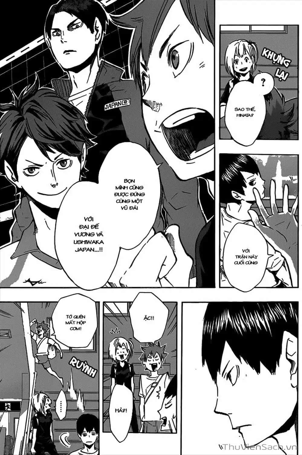 Truyện Tranh Vua Bóng Chuyền Haikyuu trang 6