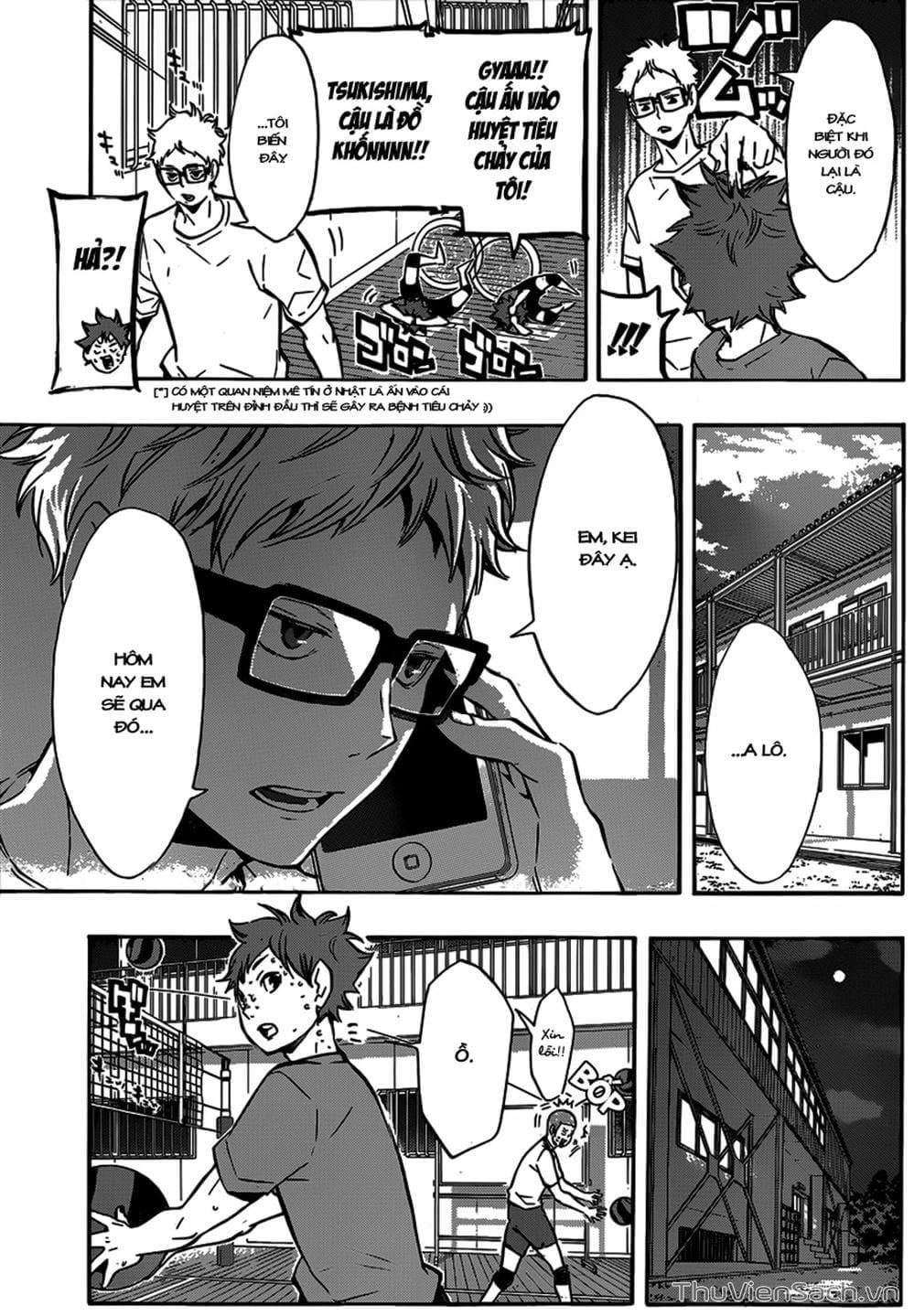 Truyện Tranh Vua Bóng Chuyền Haikyuu trang 6