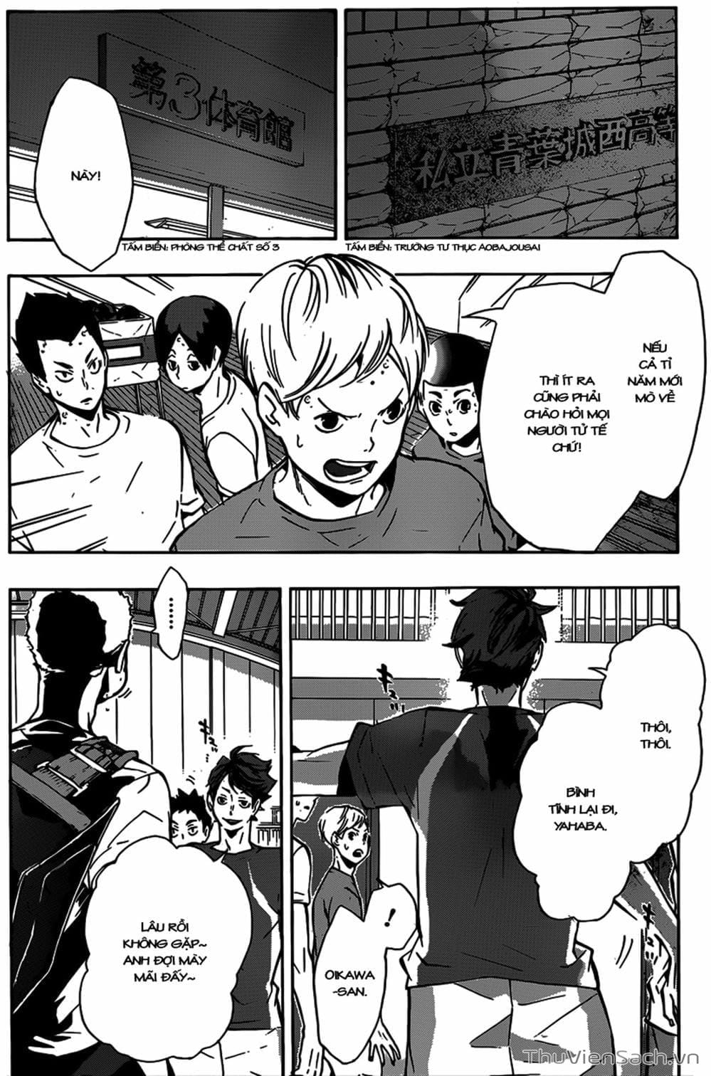 Truyện Tranh Vua Bóng Chuyền Haikyuu trang 6