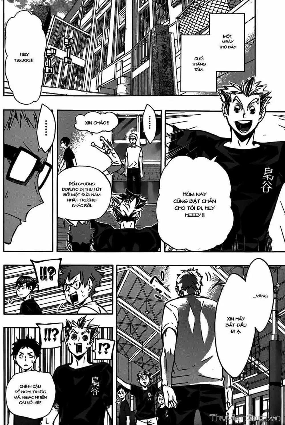 Truyện Tranh Vua Bóng Chuyền Haikyuu trang 6