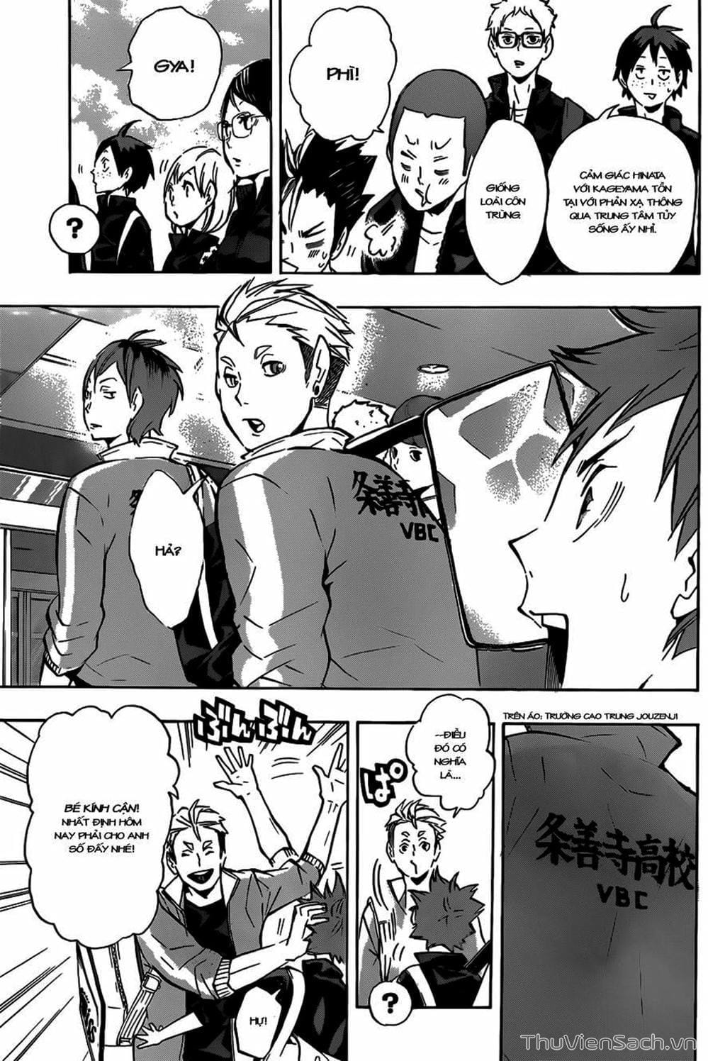 Truyện Tranh Vua Bóng Chuyền Haikyuu trang 6