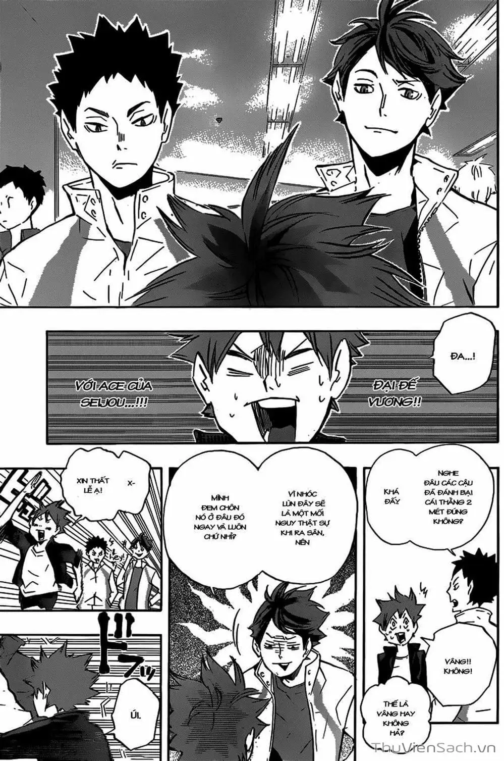 Truyện Tranh Vua Bóng Chuyền Haikyuu trang 6