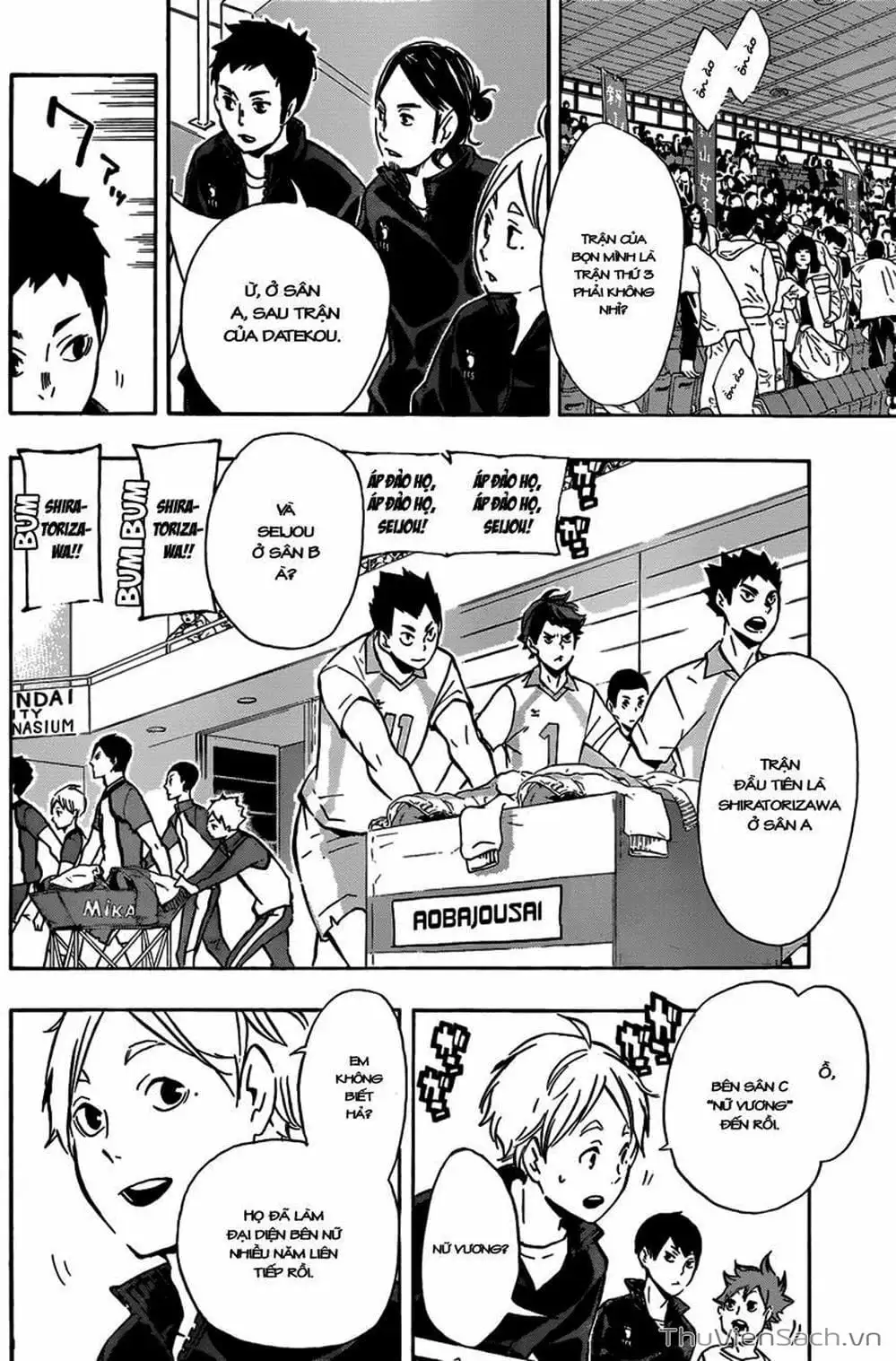 Truyện Tranh Vua Bóng Chuyền Haikyuu trang 6
