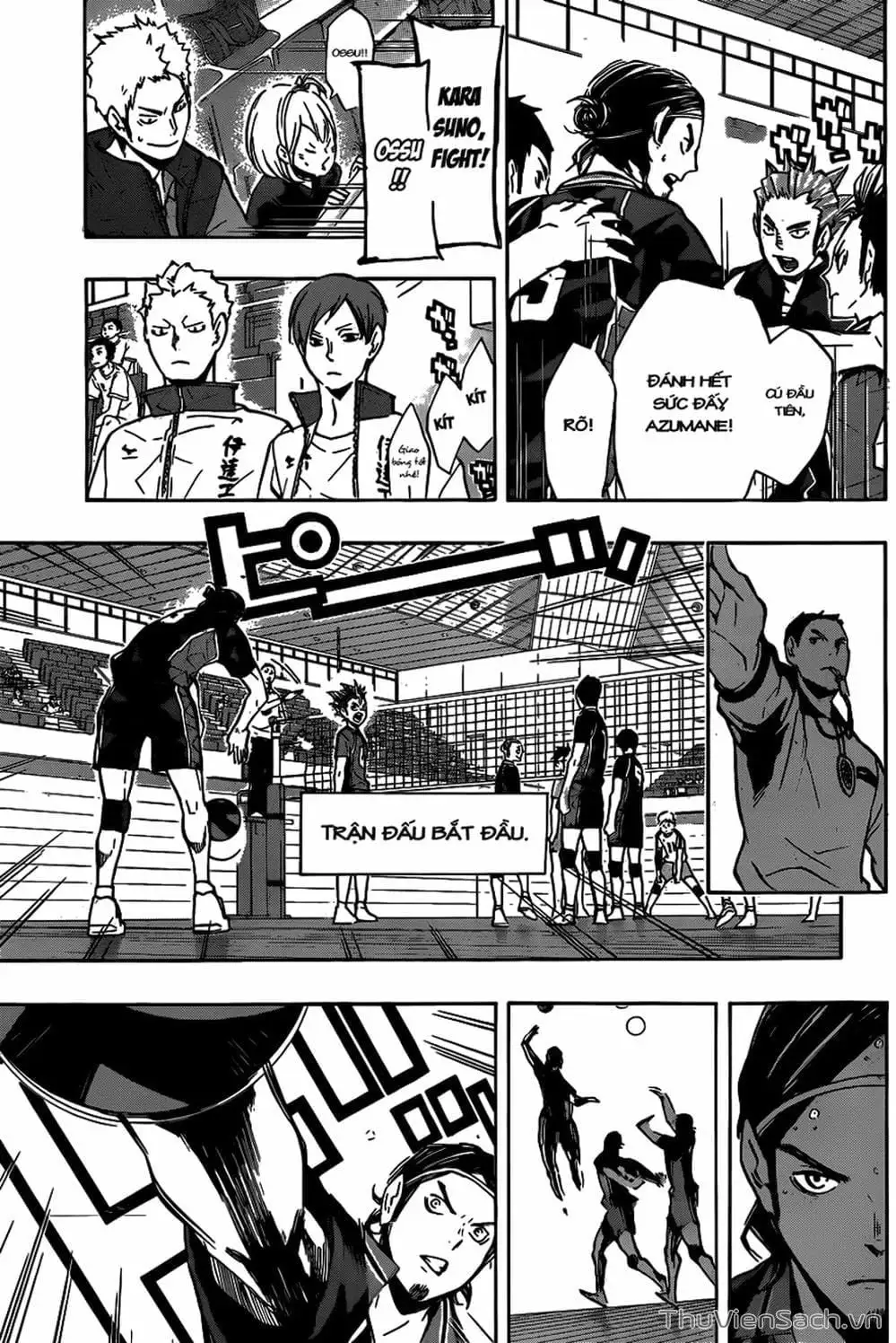 Truyện Tranh Vua Bóng Chuyền Haikyuu trang 6