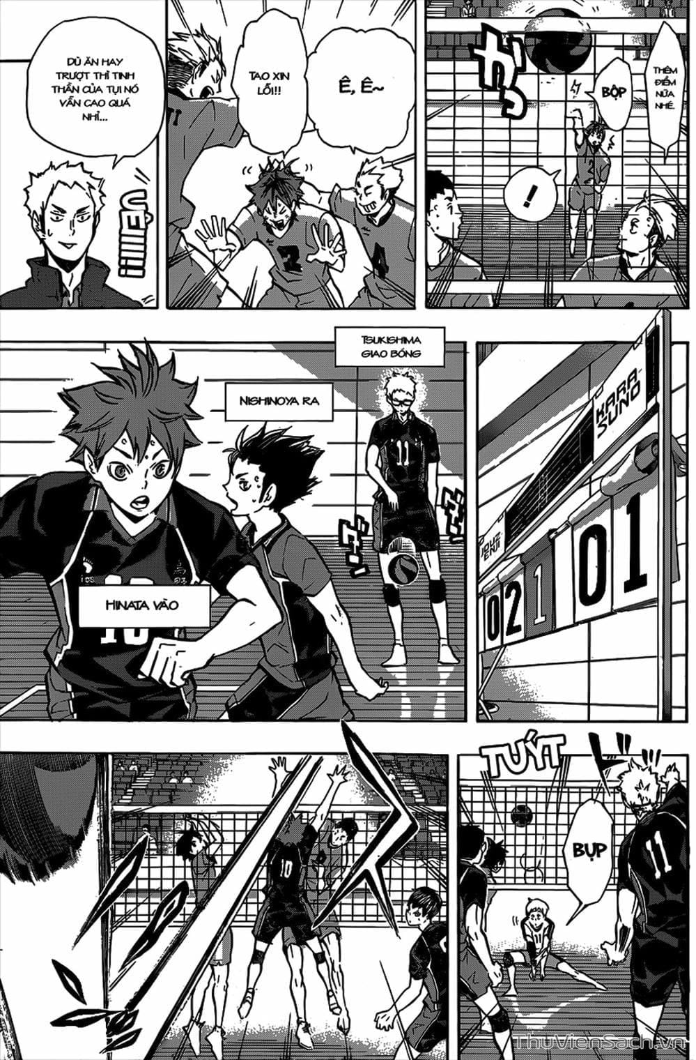 Truyện Tranh Vua Bóng Chuyền Haikyuu trang 6