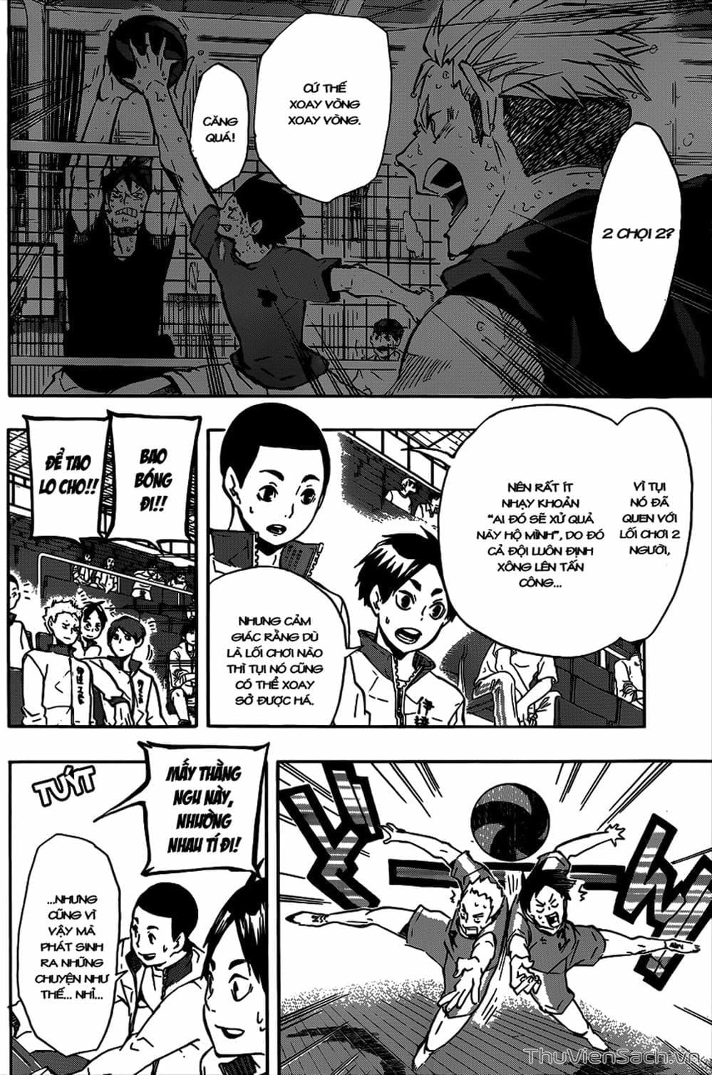 Truyện Tranh Vua Bóng Chuyền Haikyuu trang 6