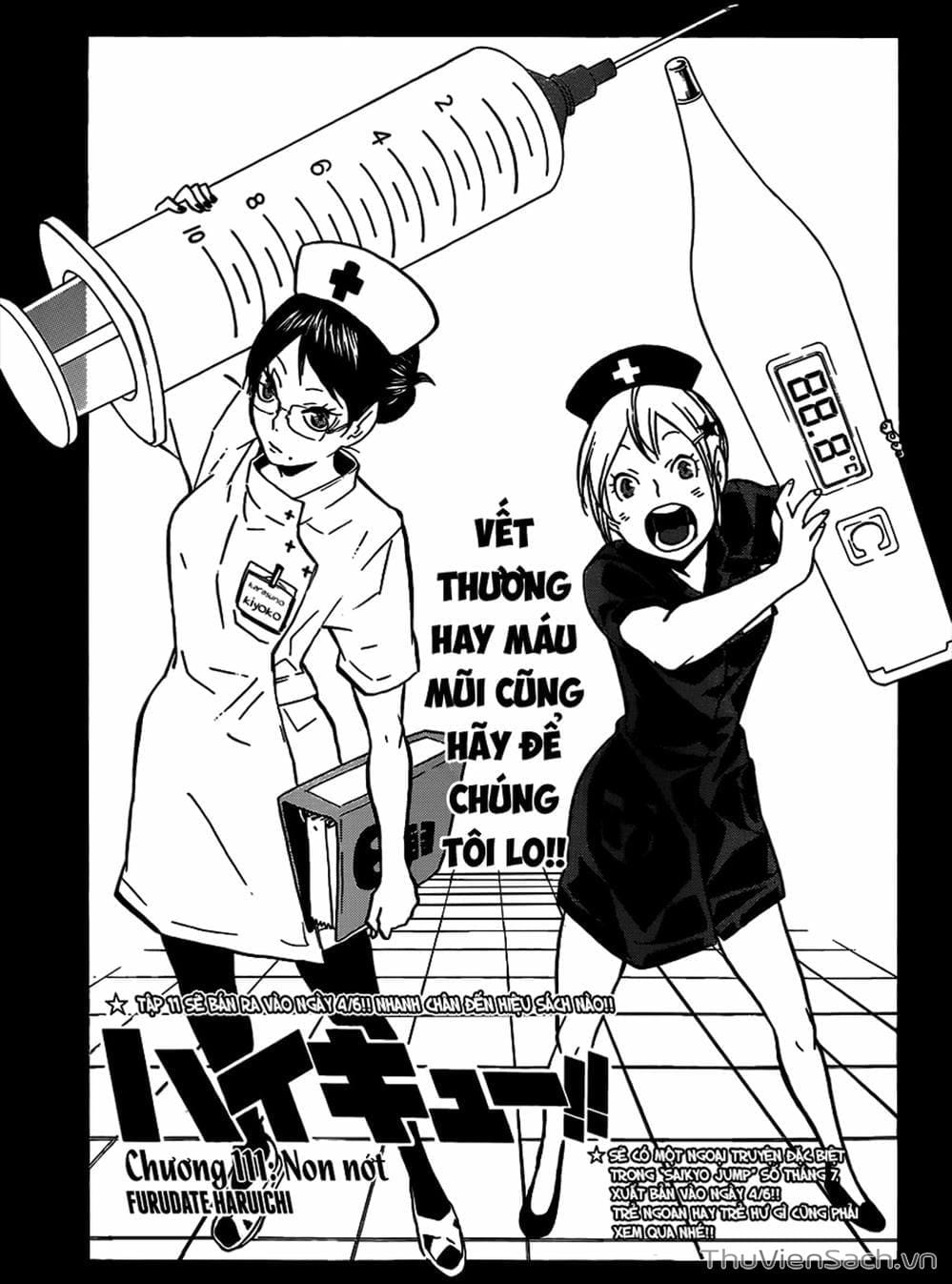Truyện Tranh Vua Bóng Chuyền Haikyuu trang 6