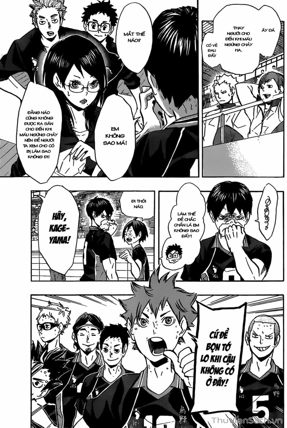 Truyện Tranh Vua Bóng Chuyền Haikyuu trang 6