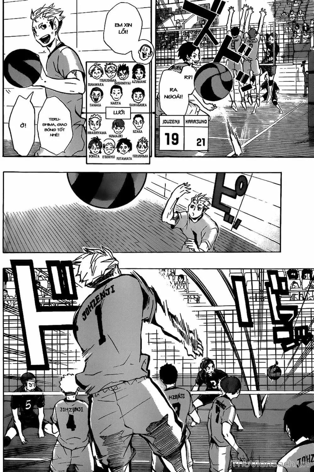 Truyện Tranh Vua Bóng Chuyền Haikyuu trang 6