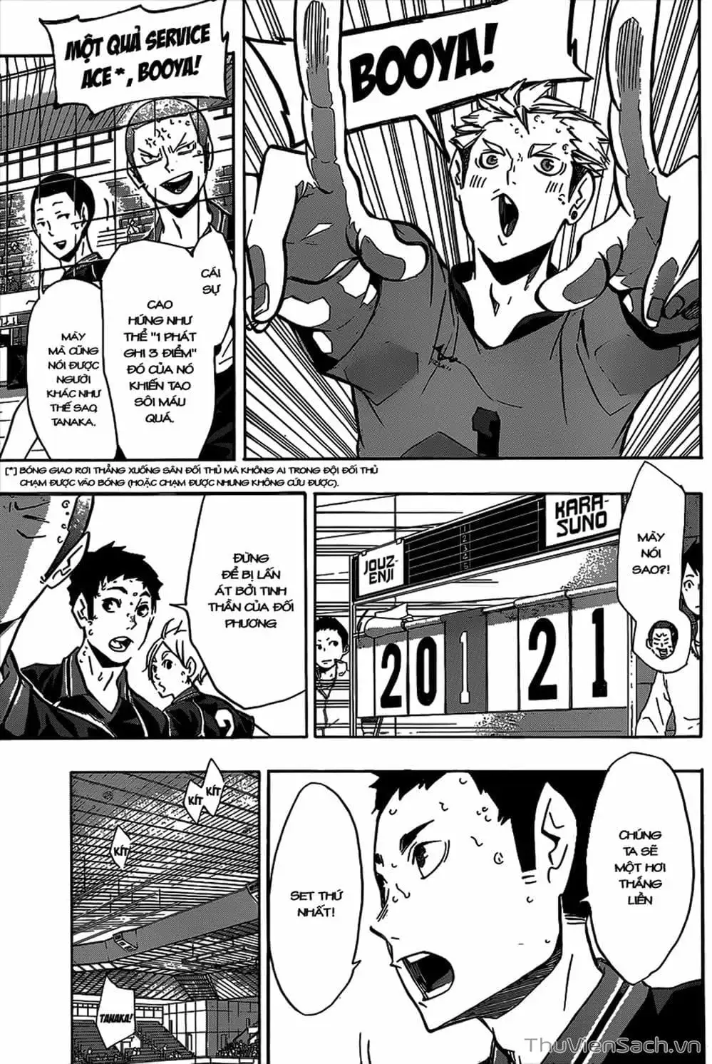 Truyện Tranh Vua Bóng Chuyền Haikyuu trang 6
