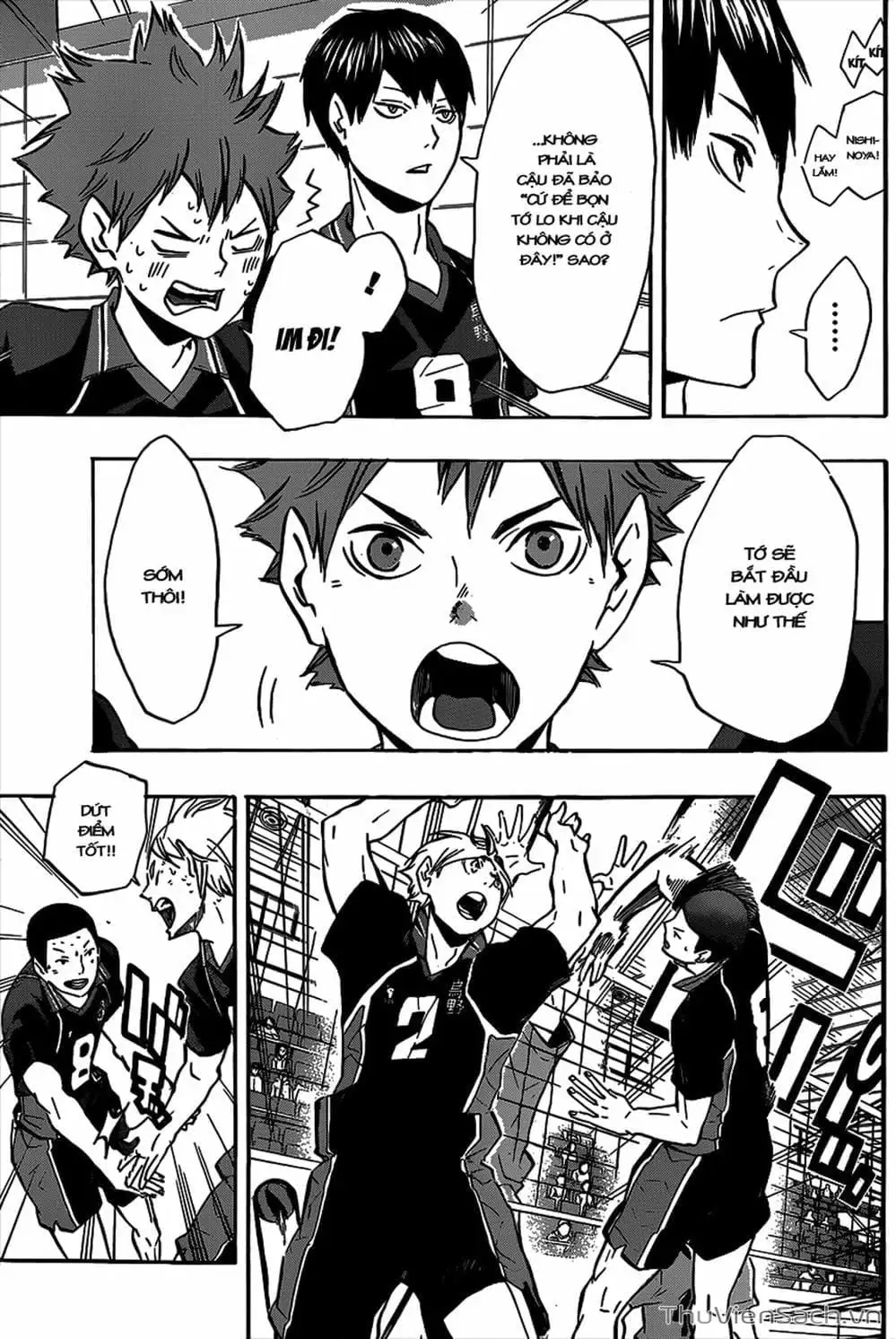Truyện Tranh Vua Bóng Chuyền Haikyuu trang 6