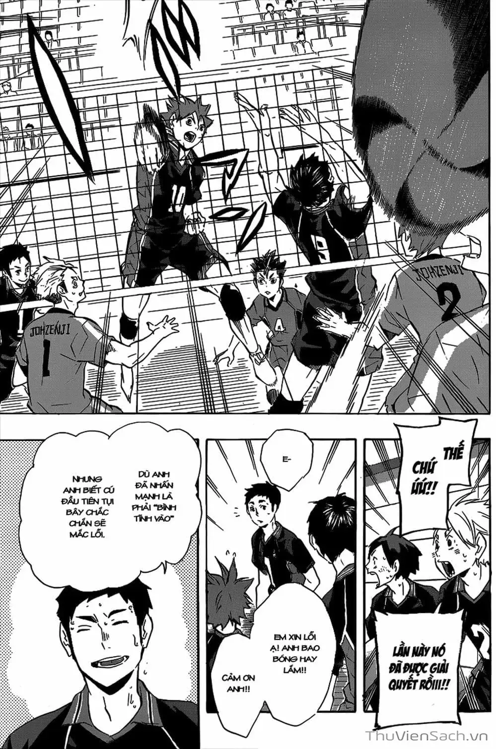 Truyện Tranh Vua Bóng Chuyền Haikyuu trang 6