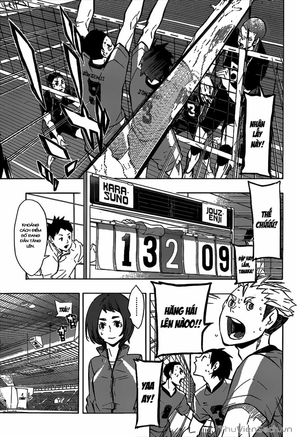 Truyện Tranh Vua Bóng Chuyền Haikyuu trang 6