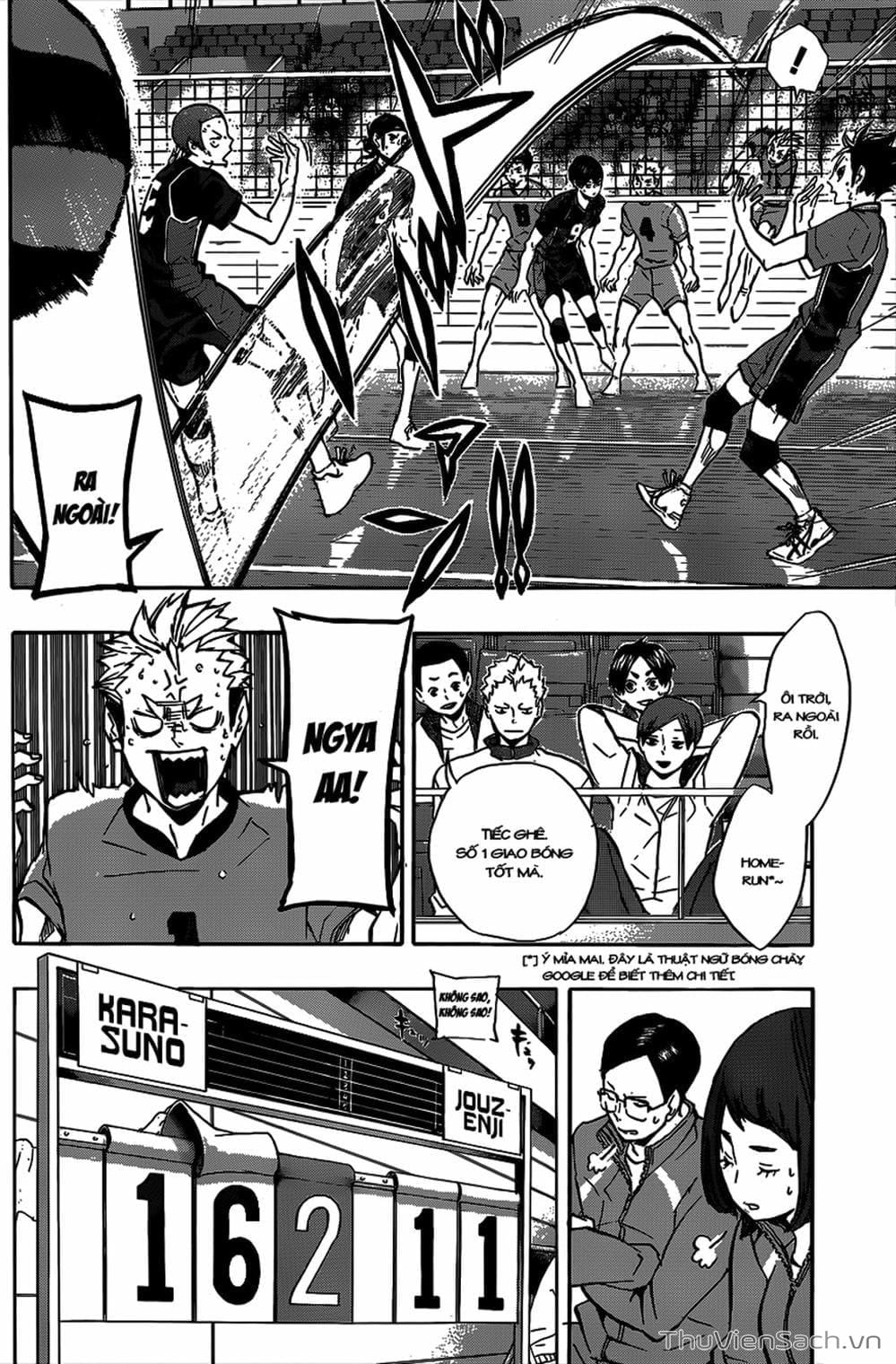 Truyện Tranh Vua Bóng Chuyền Haikyuu trang 6