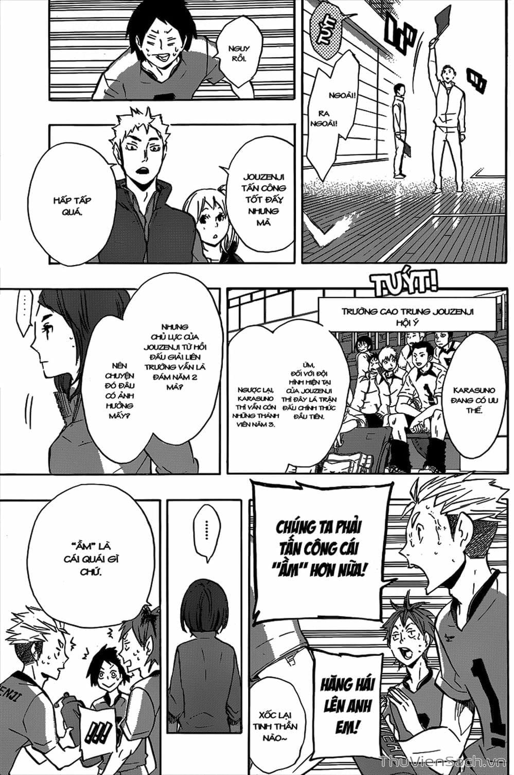 Truyện Tranh Vua Bóng Chuyền Haikyuu trang 6