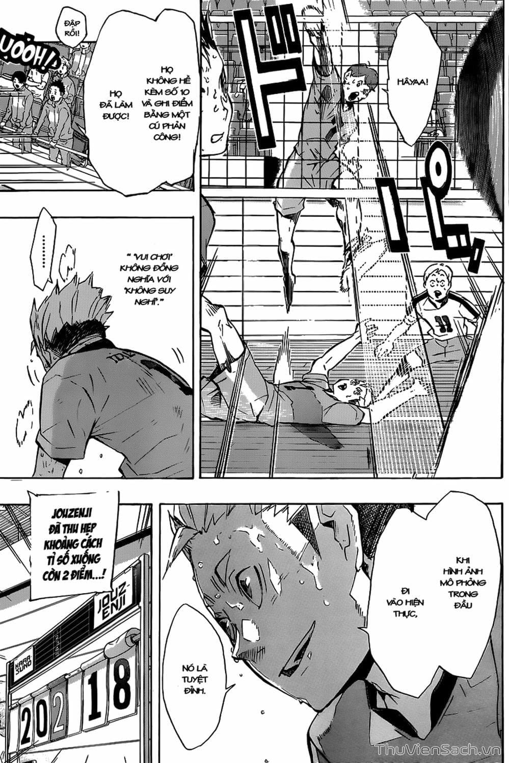 Truyện Tranh Vua Bóng Chuyền Haikyuu trang 6