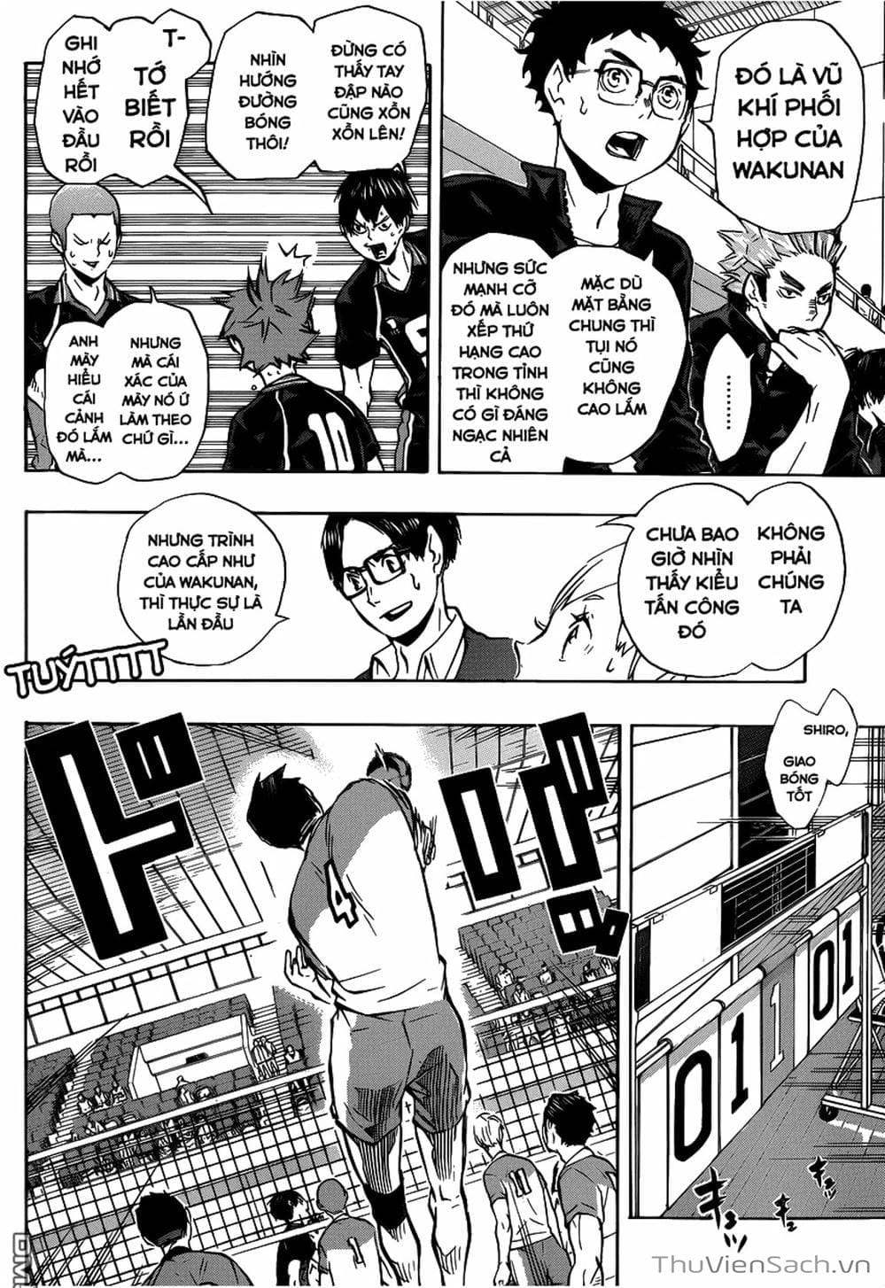 Truyện Tranh Vua Bóng Chuyền Haikyuu trang 6