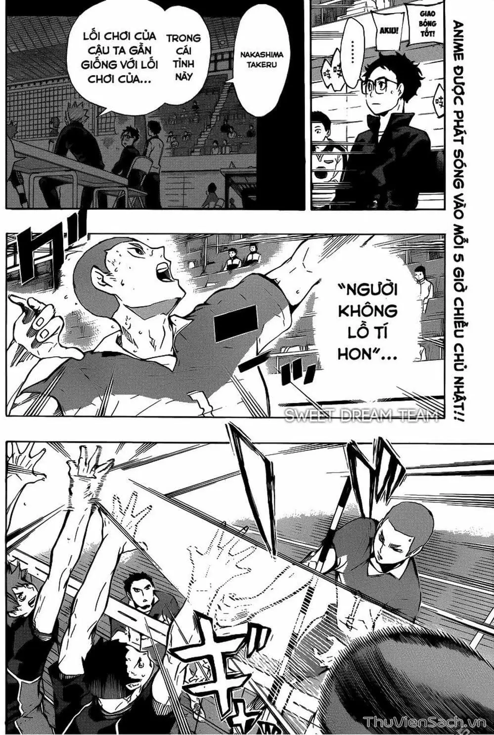 Truyện Tranh Vua Bóng Chuyền Haikyuu trang 6