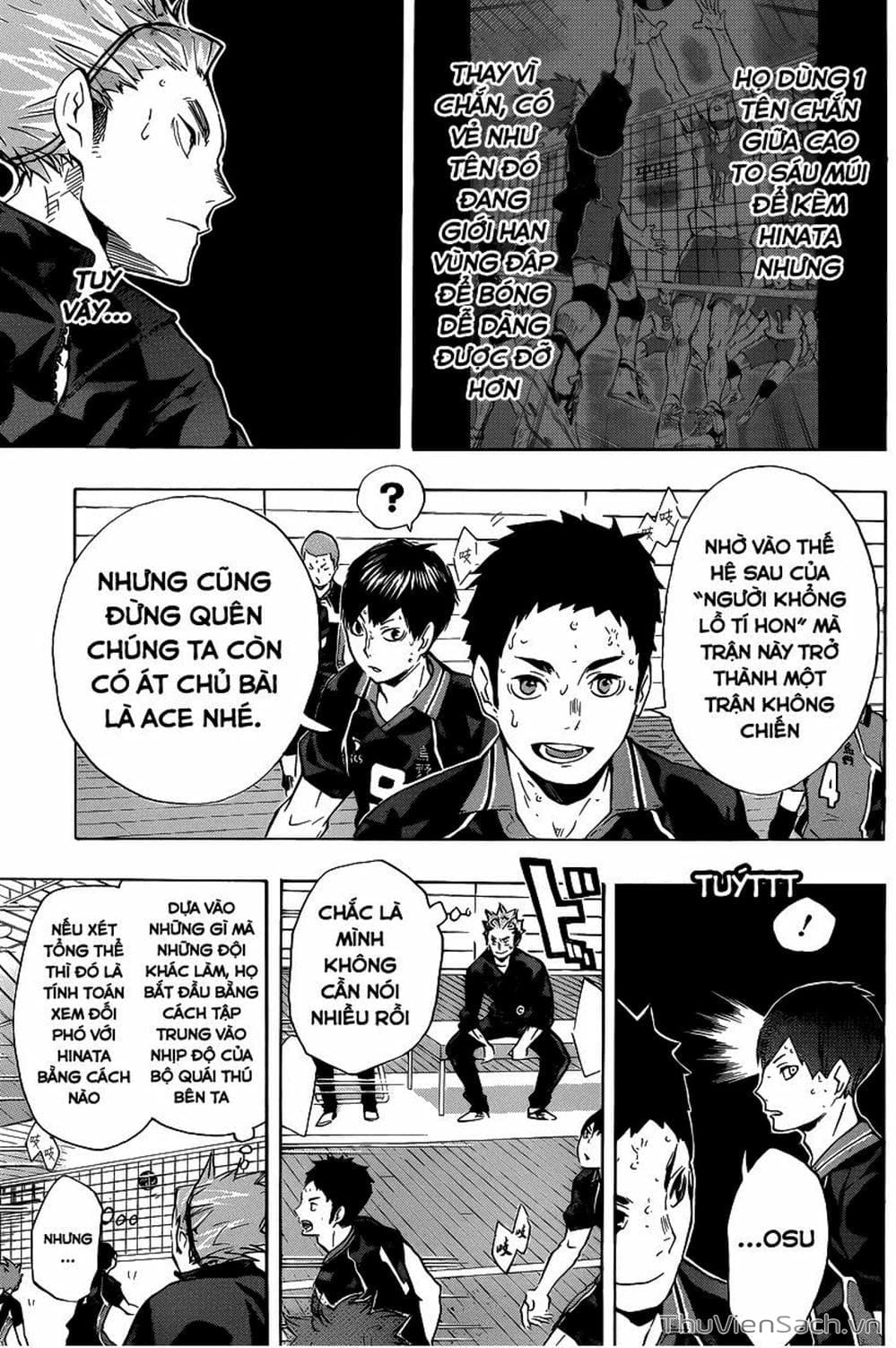 Truyện Tranh Vua Bóng Chuyền Haikyuu trang 6
