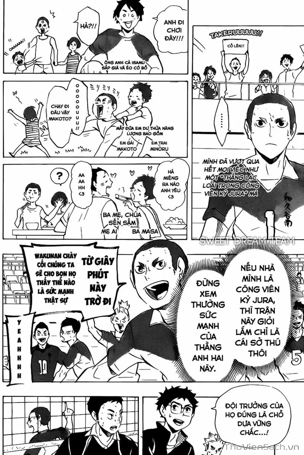 Truyện Tranh Vua Bóng Chuyền Haikyuu trang 6