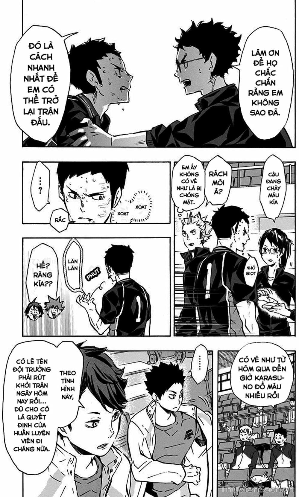Truyện Tranh Vua Bóng Chuyền Haikyuu trang 6