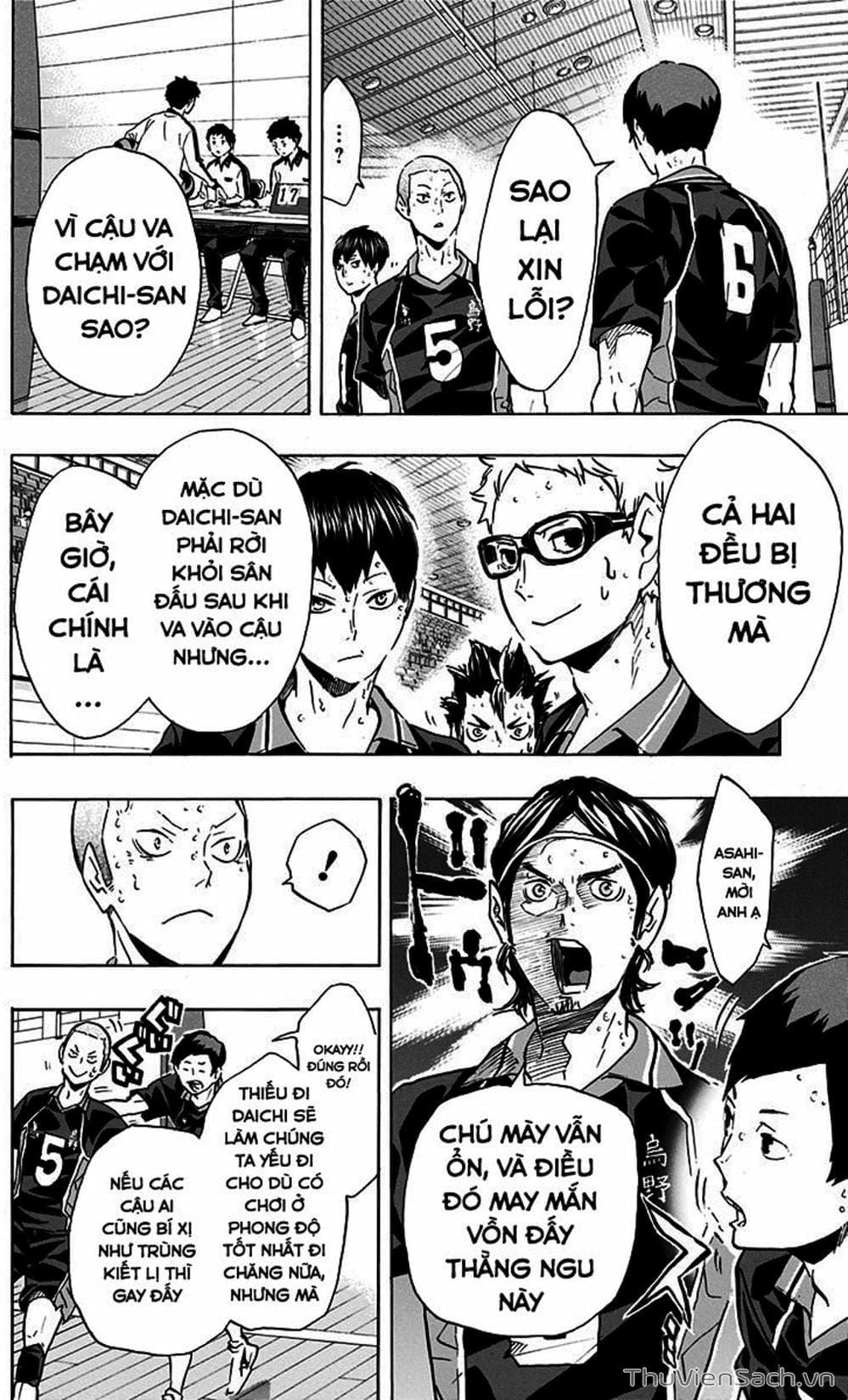 Truyện Tranh Vua Bóng Chuyền Haikyuu trang 6