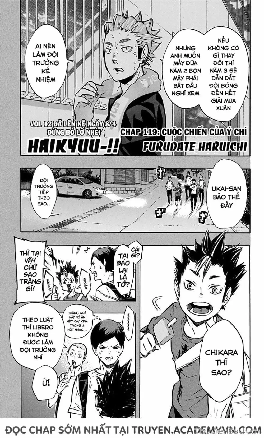 Truyện Tranh Vua Bóng Chuyền Haikyuu trang 6