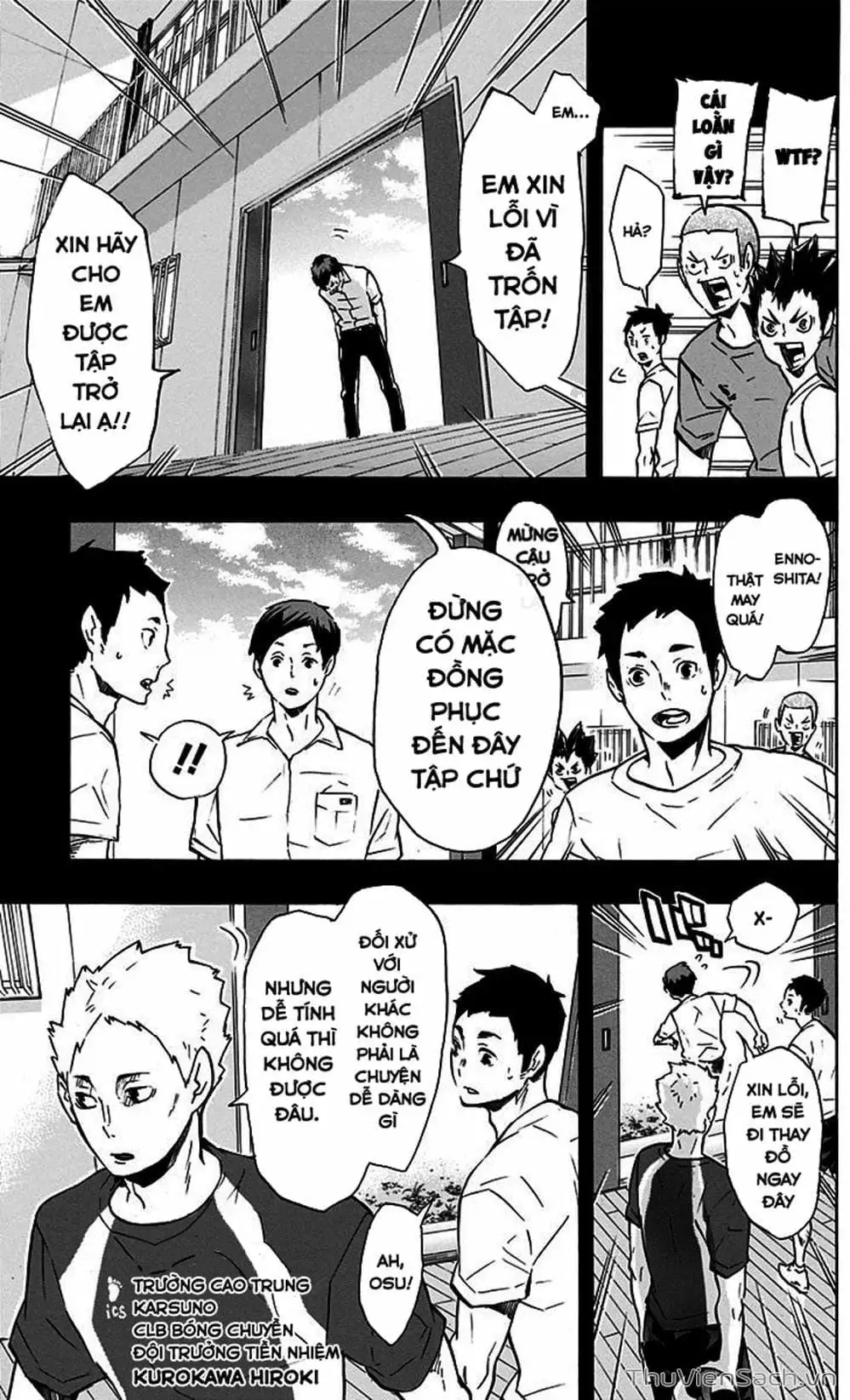 Truyện Tranh Vua Bóng Chuyền Haikyuu trang 6