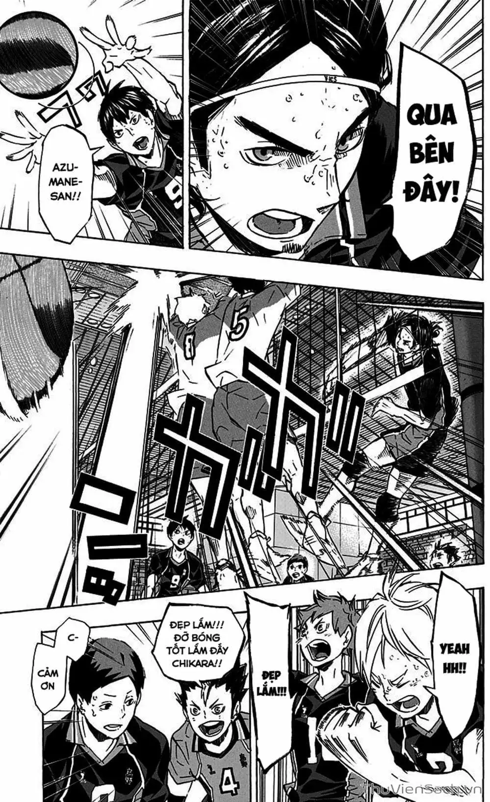 Truyện Tranh Vua Bóng Chuyền Haikyuu trang 6