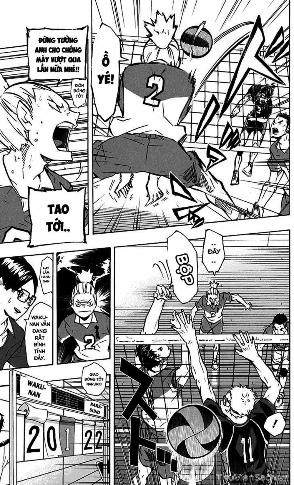 Truyện Tranh Vua Bóng Chuyền Haikyuu trang 6