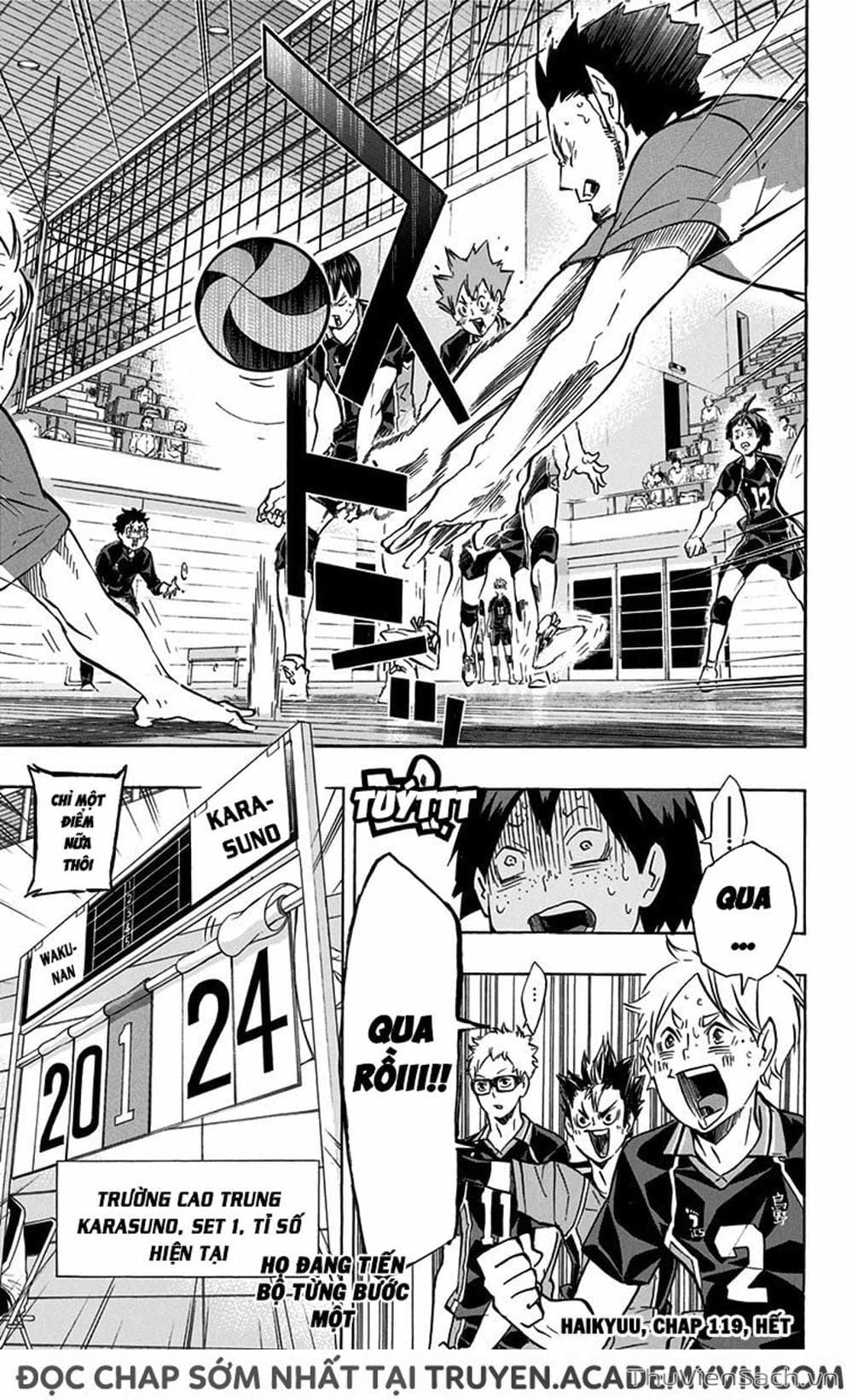Truyện Tranh Vua Bóng Chuyền Haikyuu trang 6