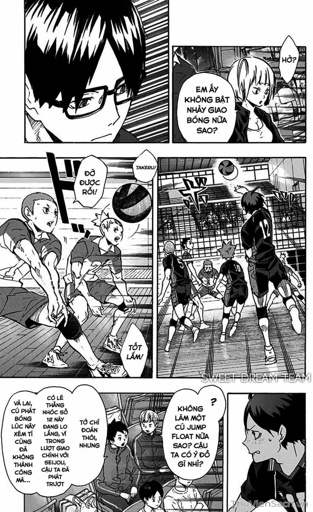 Truyện Tranh Vua Bóng Chuyền Haikyuu trang 6