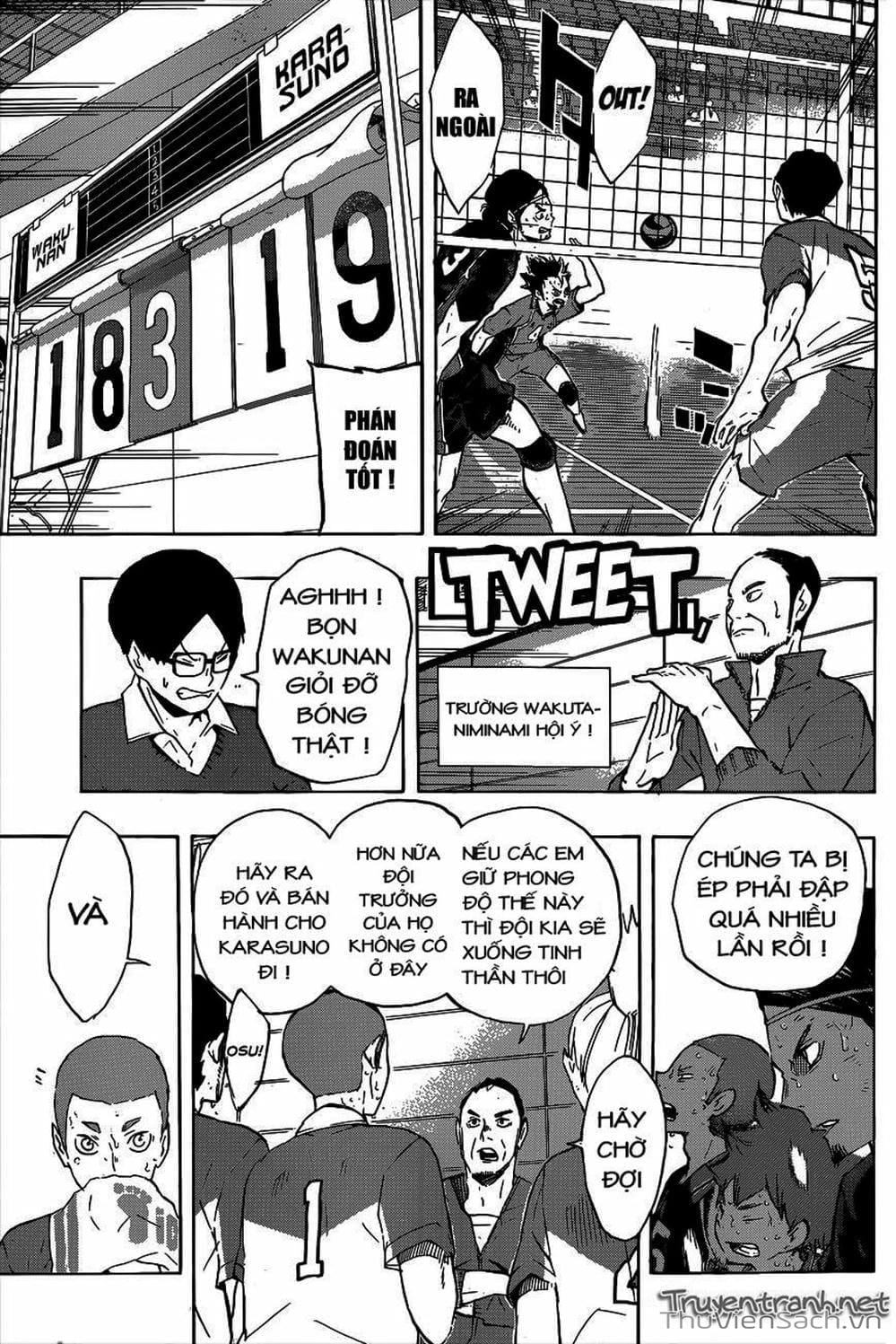 Truyện Tranh Vua Bóng Chuyền Haikyuu trang 6