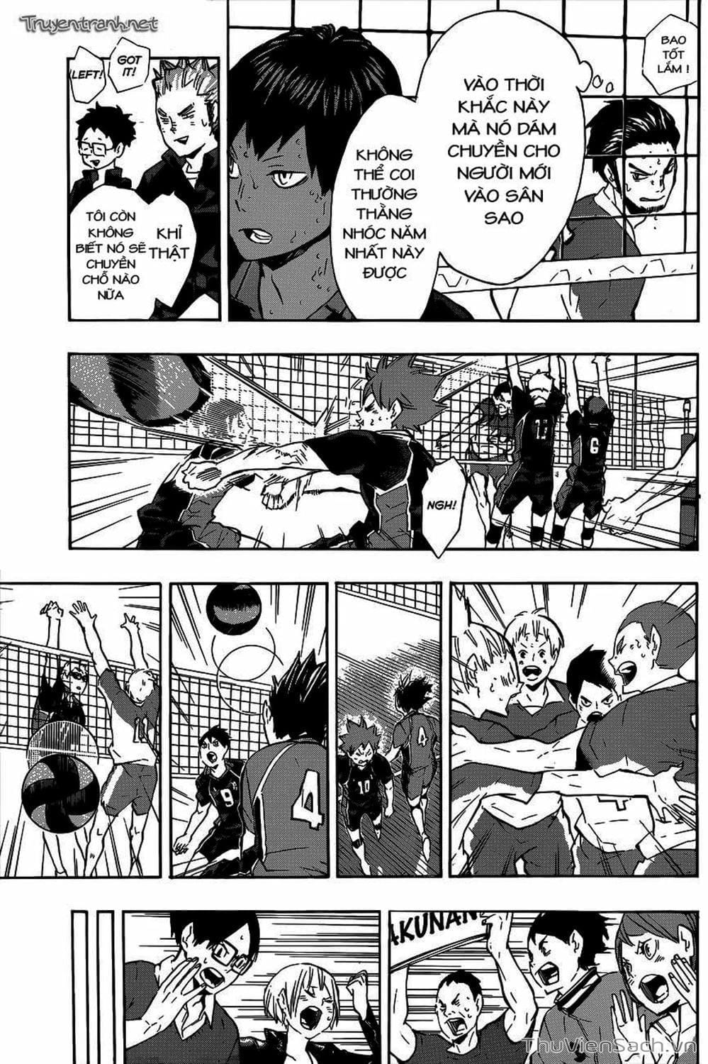 Truyện Tranh Vua Bóng Chuyền Haikyuu trang 6