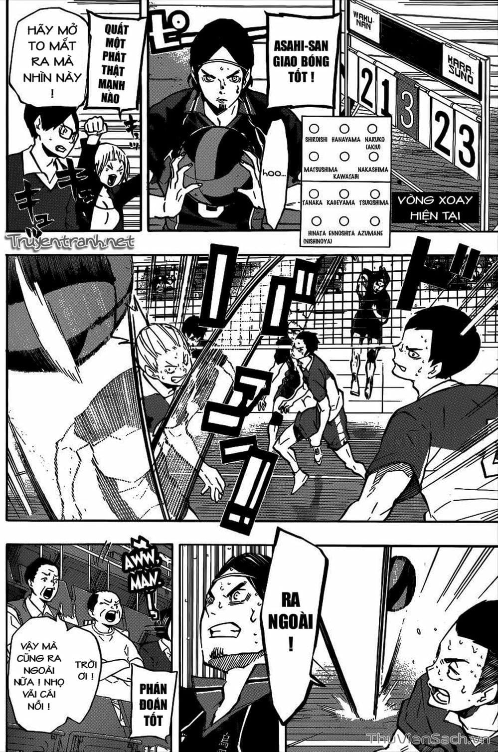Truyện Tranh Vua Bóng Chuyền Haikyuu trang 6