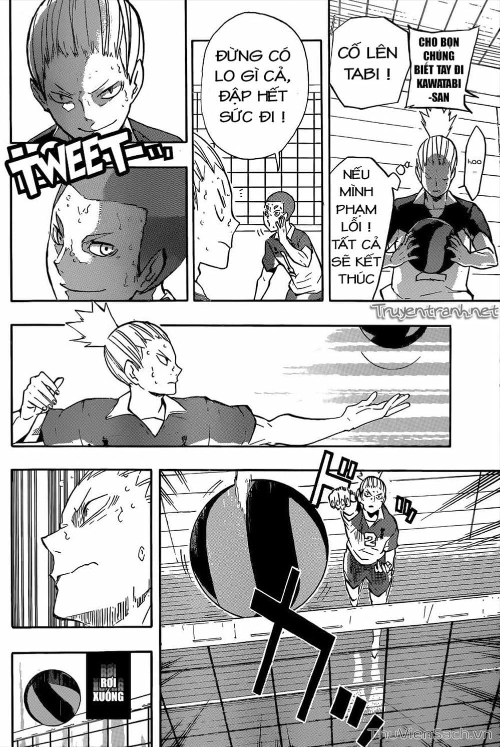 Truyện Tranh Vua Bóng Chuyền Haikyuu trang 6
