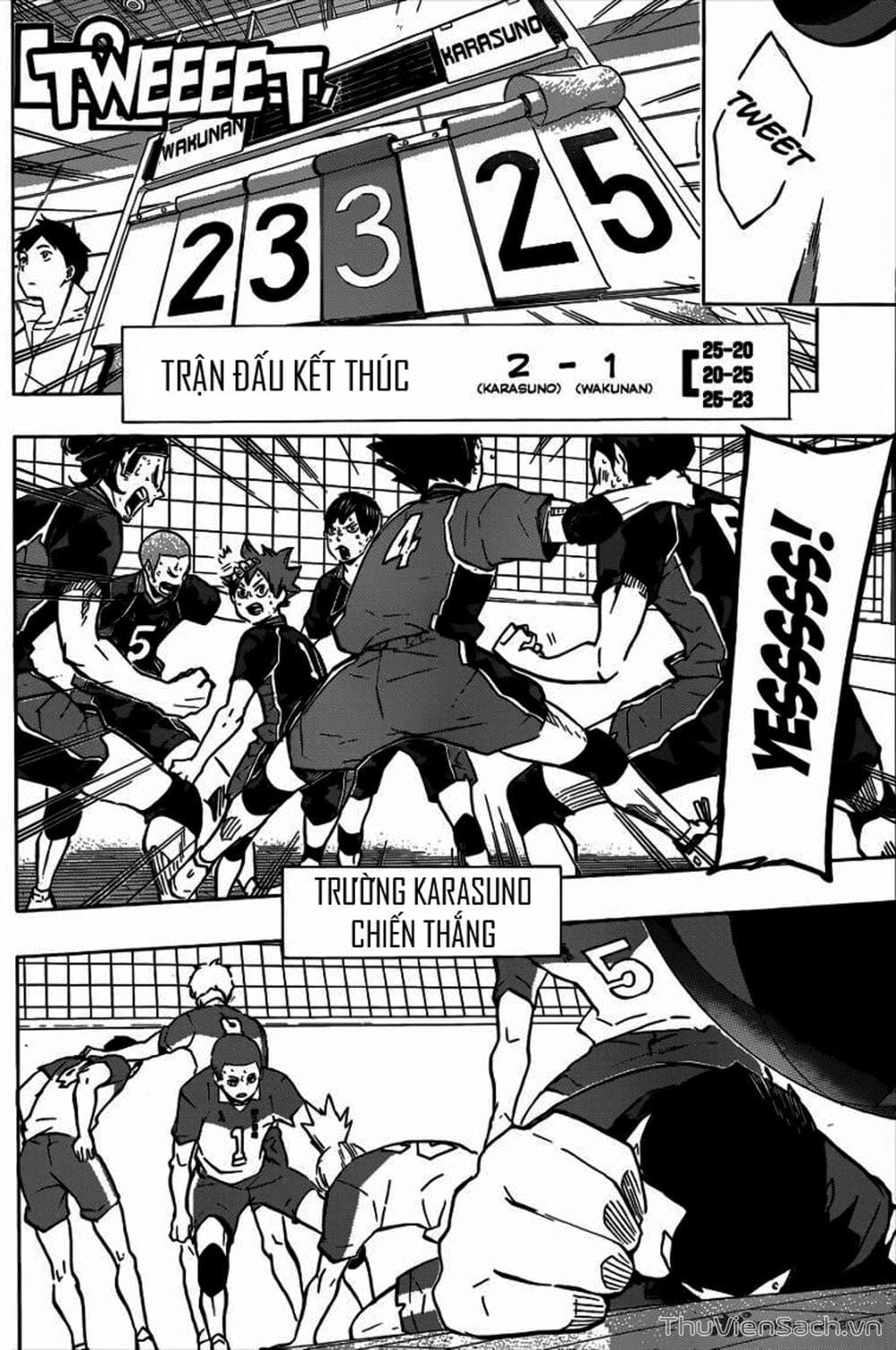 Truyện Tranh Vua Bóng Chuyền Haikyuu trang 6