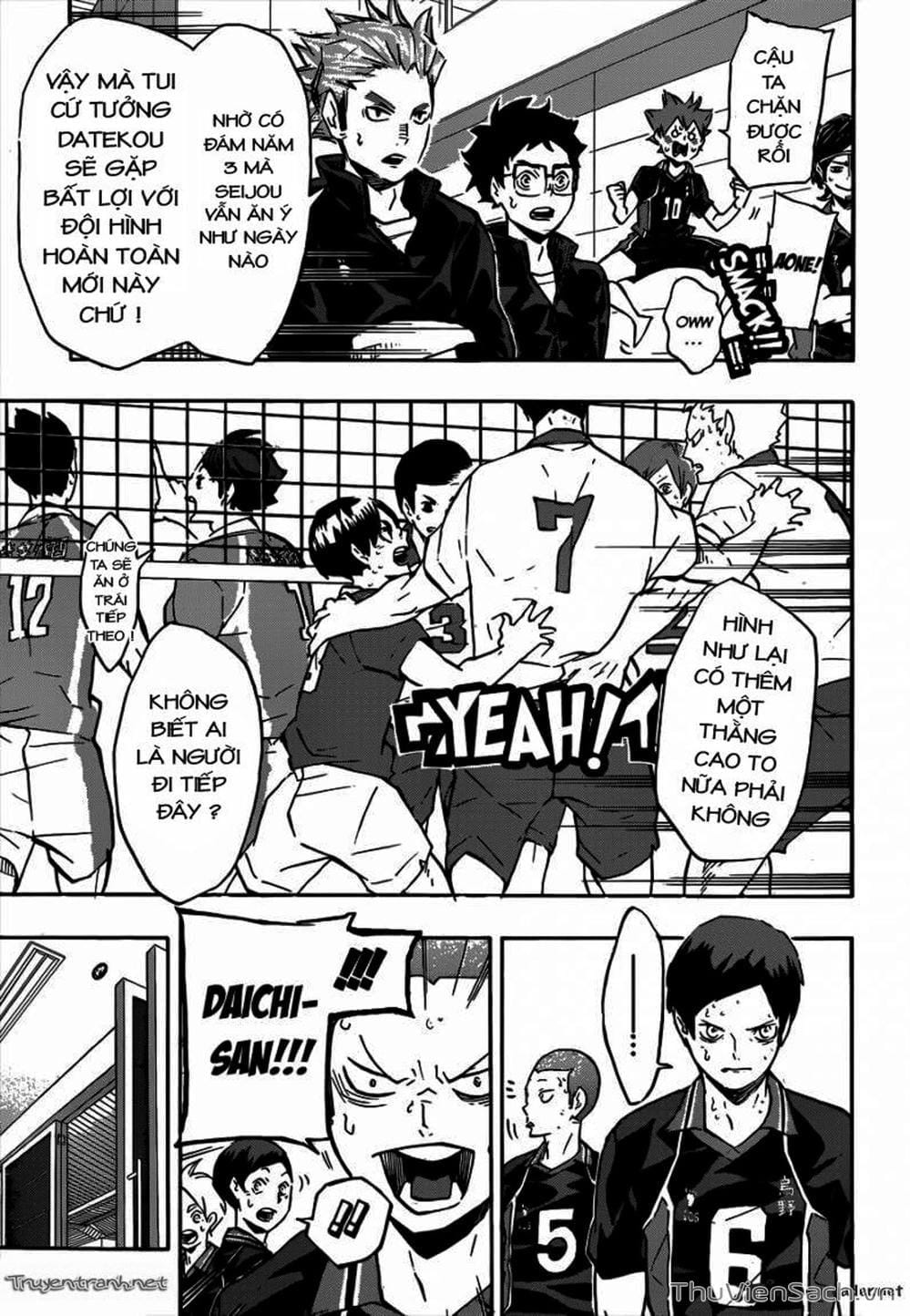 Truyện Tranh Vua Bóng Chuyền Haikyuu trang 6
