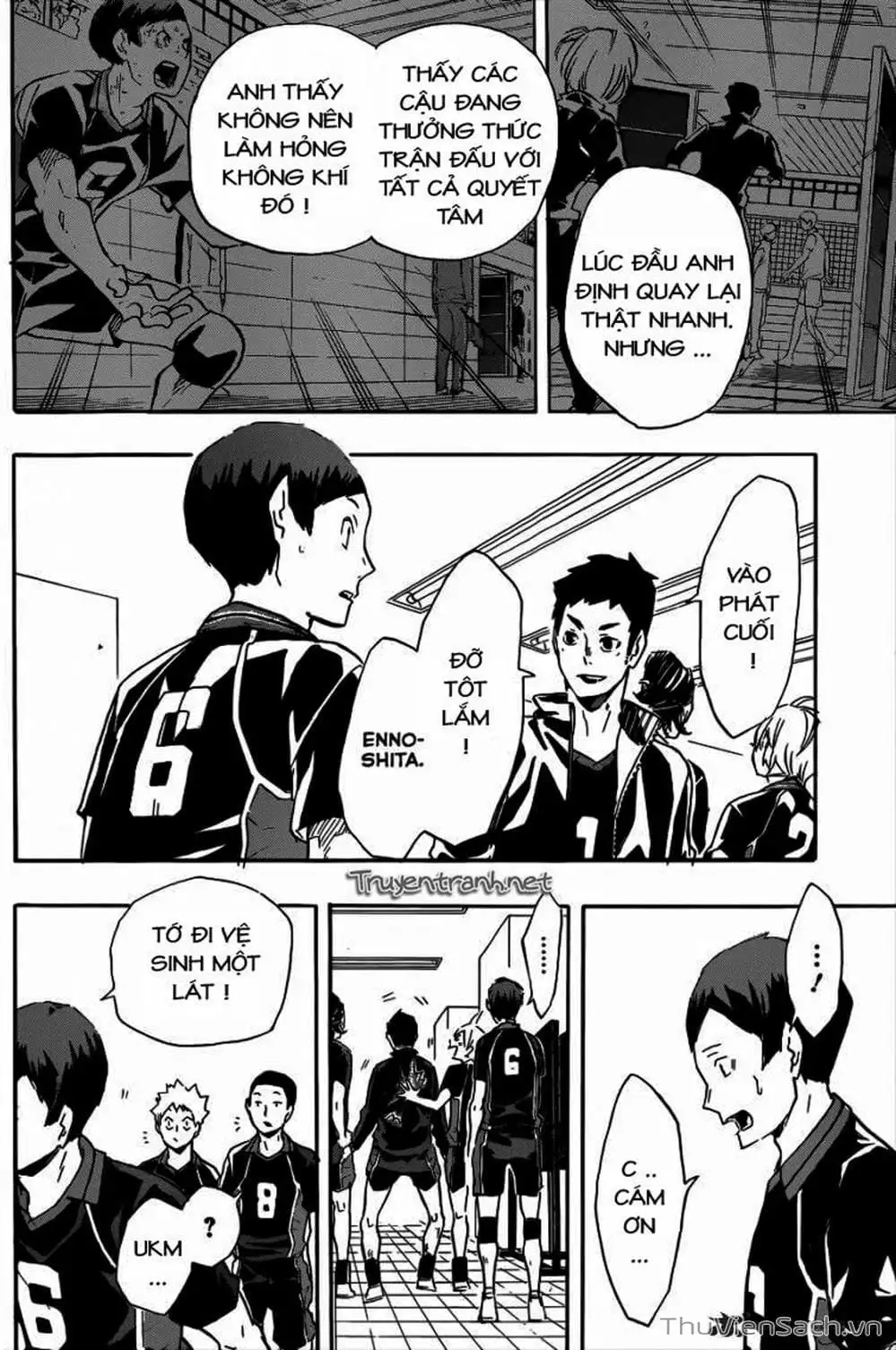 Truyện Tranh Vua Bóng Chuyền Haikyuu trang 6