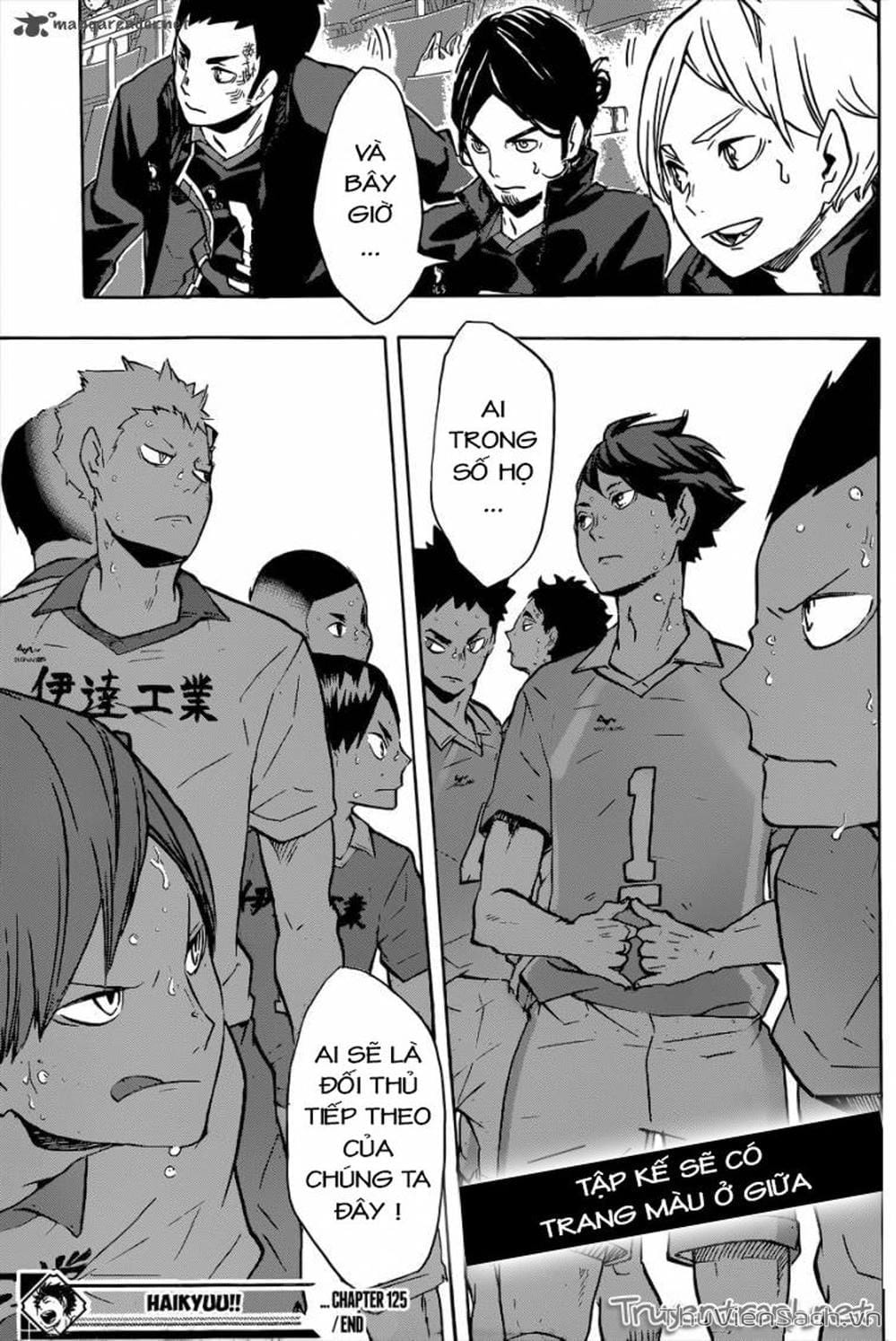 Truyện Tranh Vua Bóng Chuyền Haikyuu trang 6