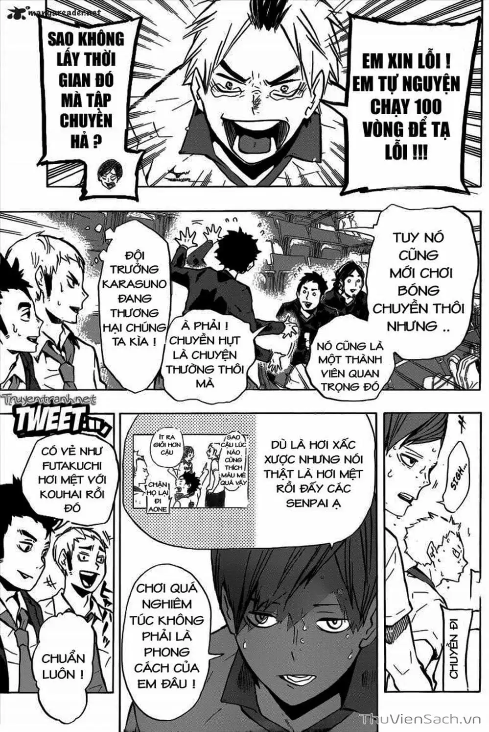 Truyện Tranh Vua Bóng Chuyền Haikyuu trang 6