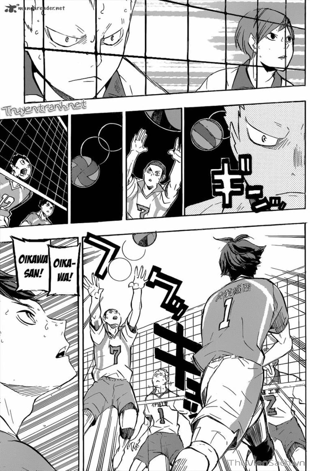 Truyện Tranh Vua Bóng Chuyền Haikyuu trang 6