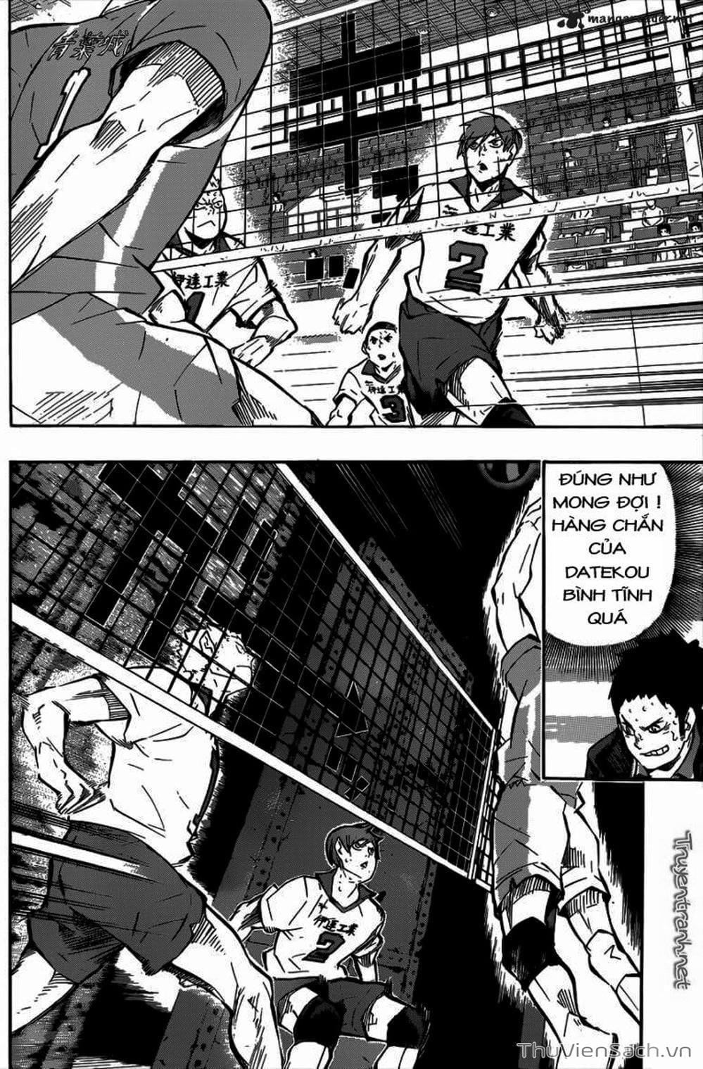 Truyện Tranh Vua Bóng Chuyền Haikyuu trang 6