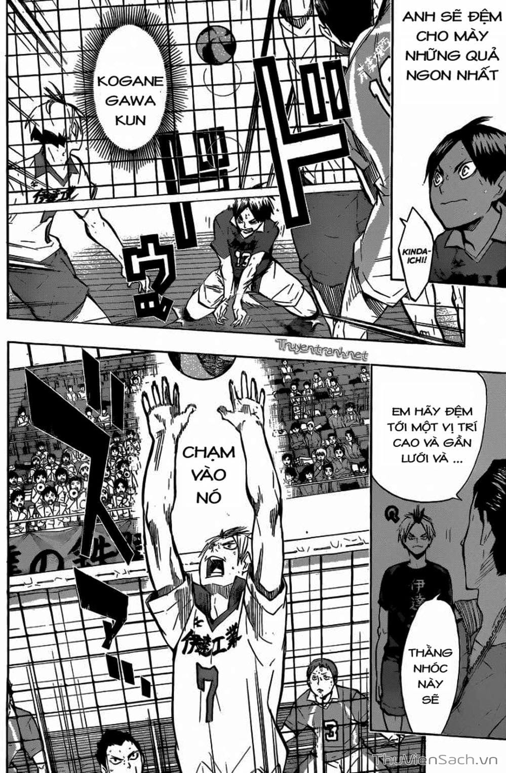 Truyện Tranh Vua Bóng Chuyền Haikyuu trang 6