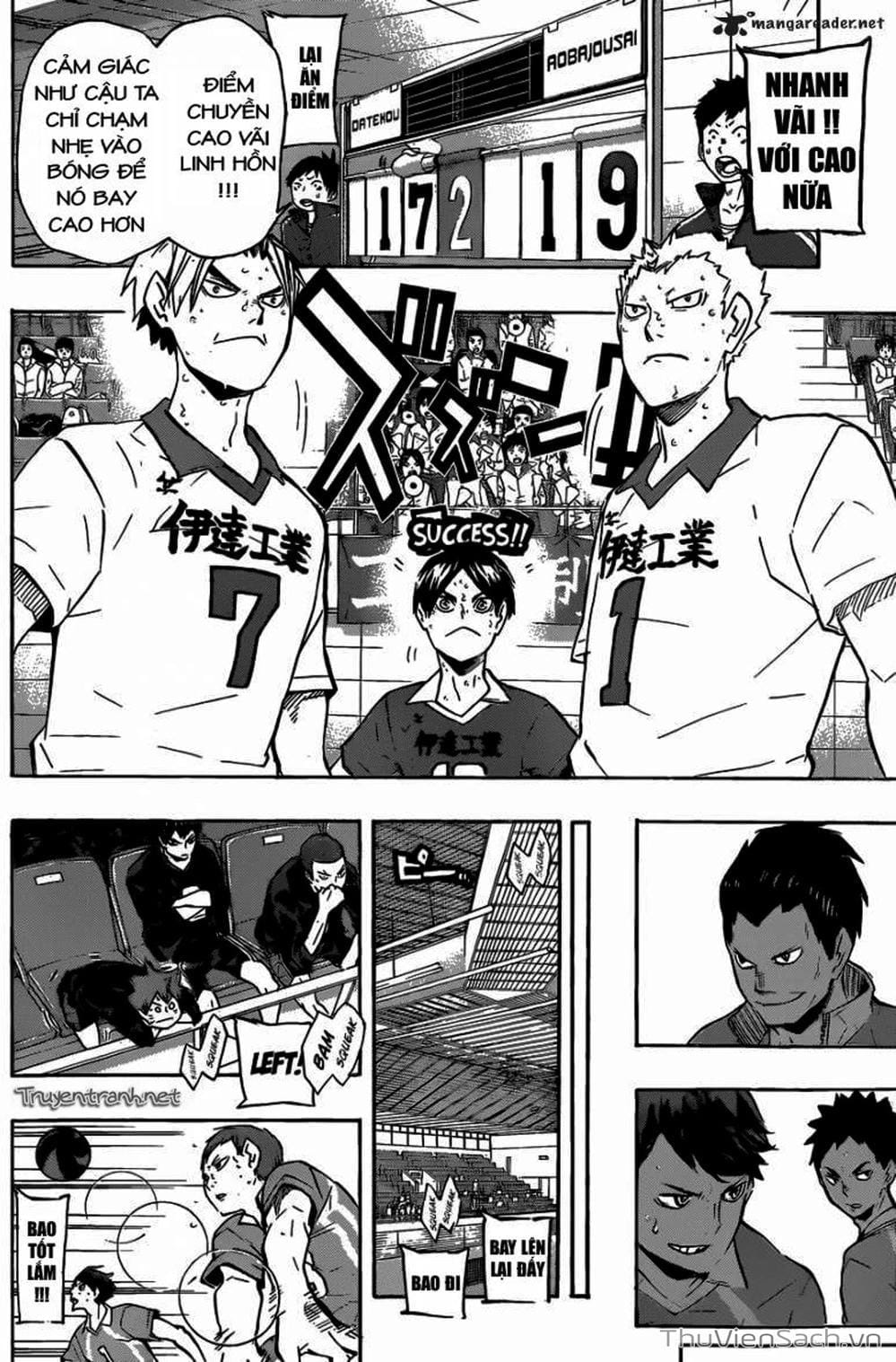 Truyện Tranh Vua Bóng Chuyền Haikyuu trang 6