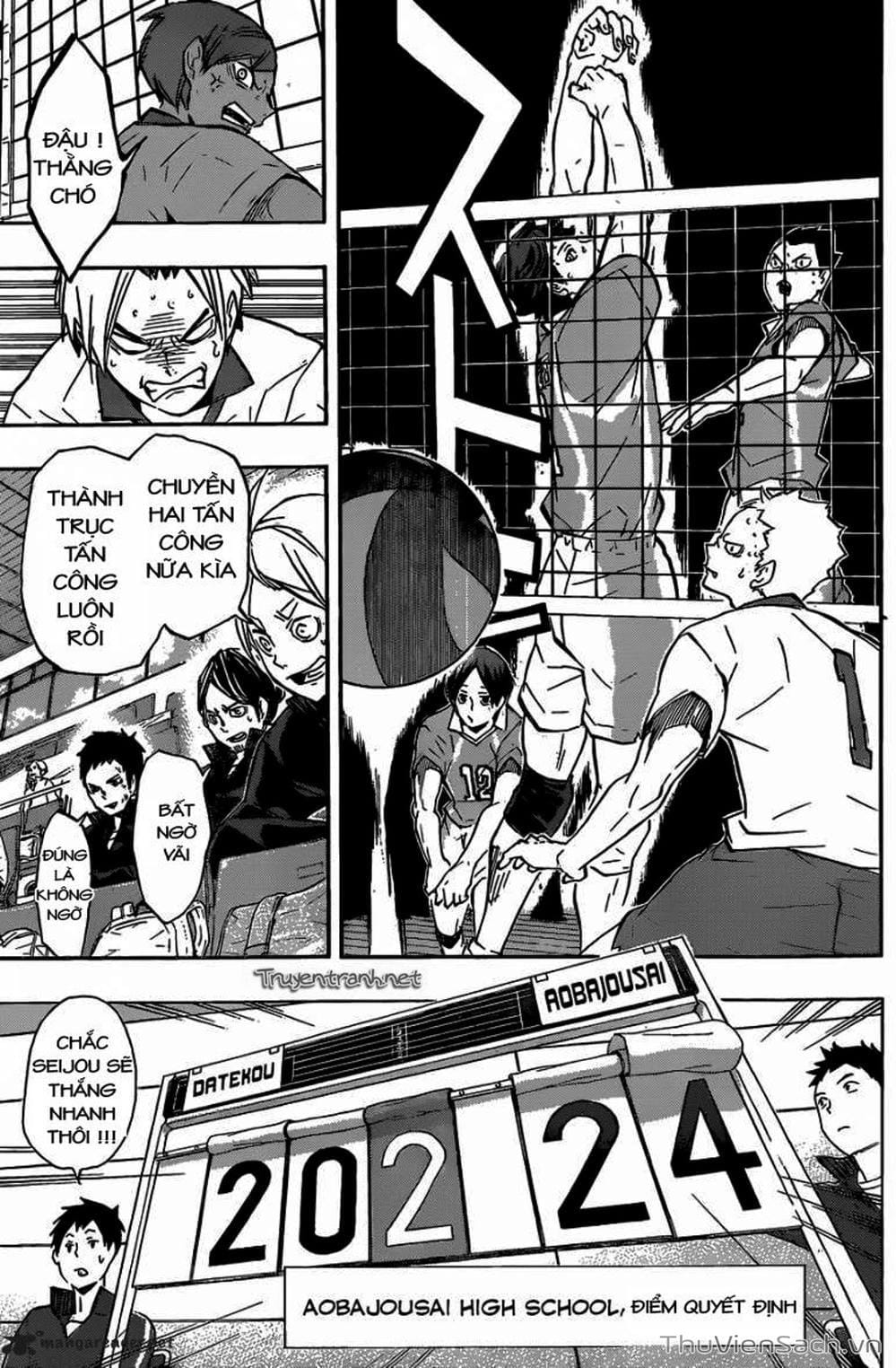Truyện Tranh Vua Bóng Chuyền Haikyuu trang 6