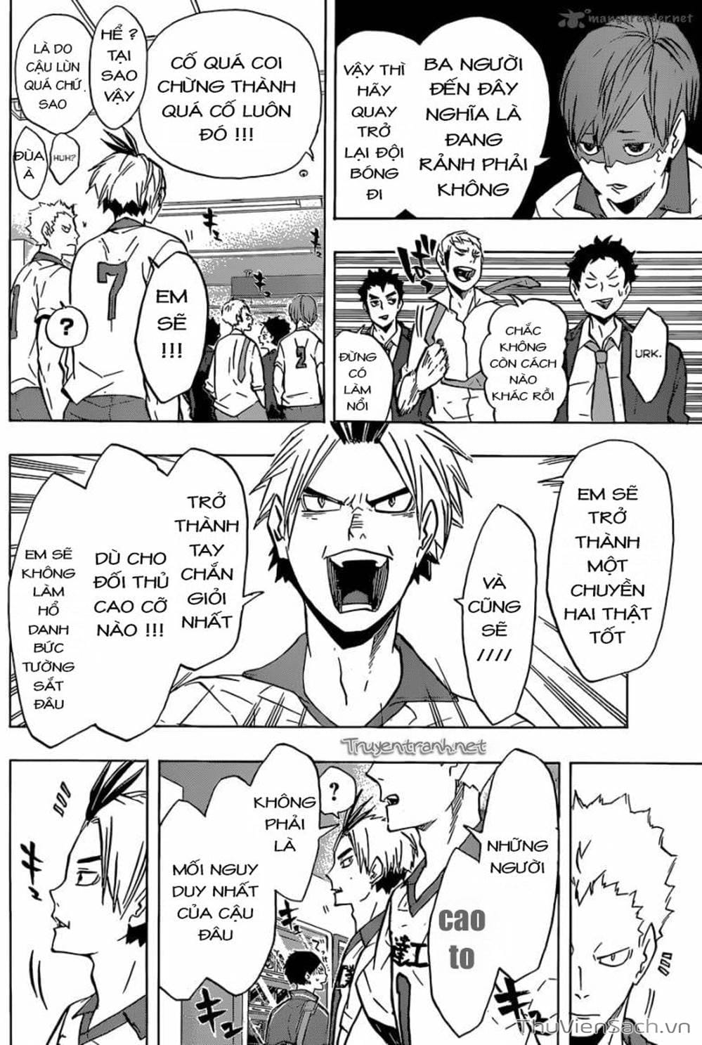 Truyện Tranh Vua Bóng Chuyền Haikyuu trang 6